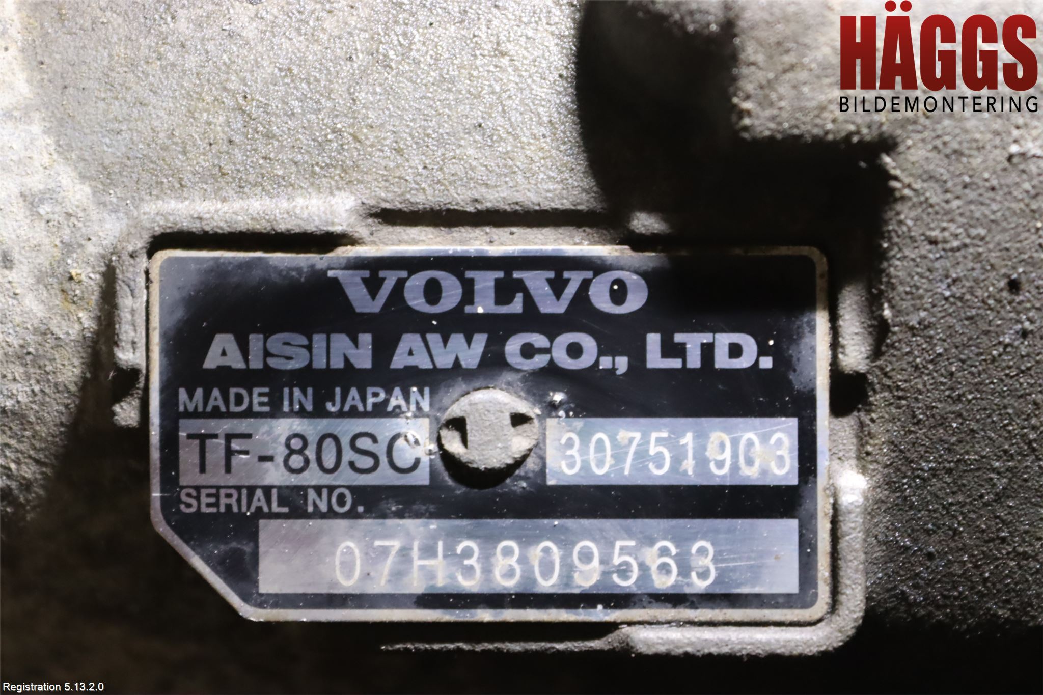 Volvo V70 08-13 Växellåda Automat