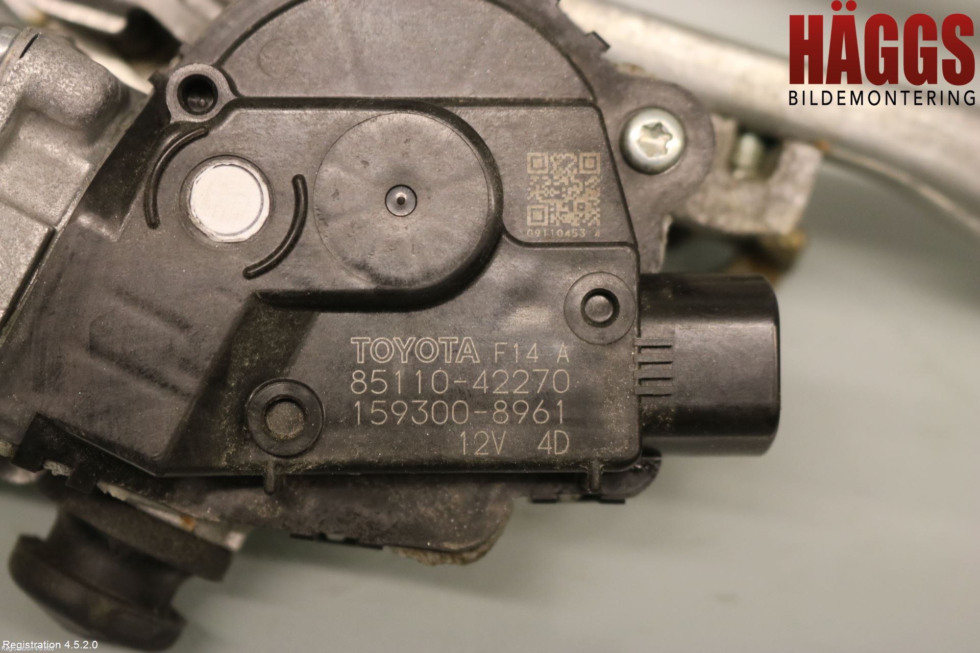 Toyota RAV4 19- Torkarmotor Vindruta