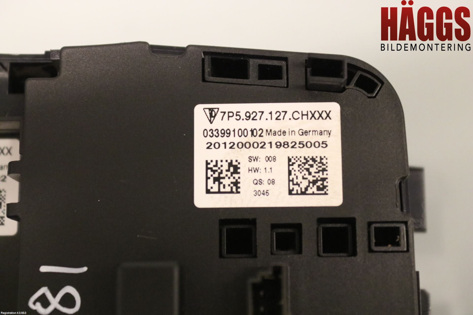 Porsche CAYENNE 03- Strömställare Nivåreglering