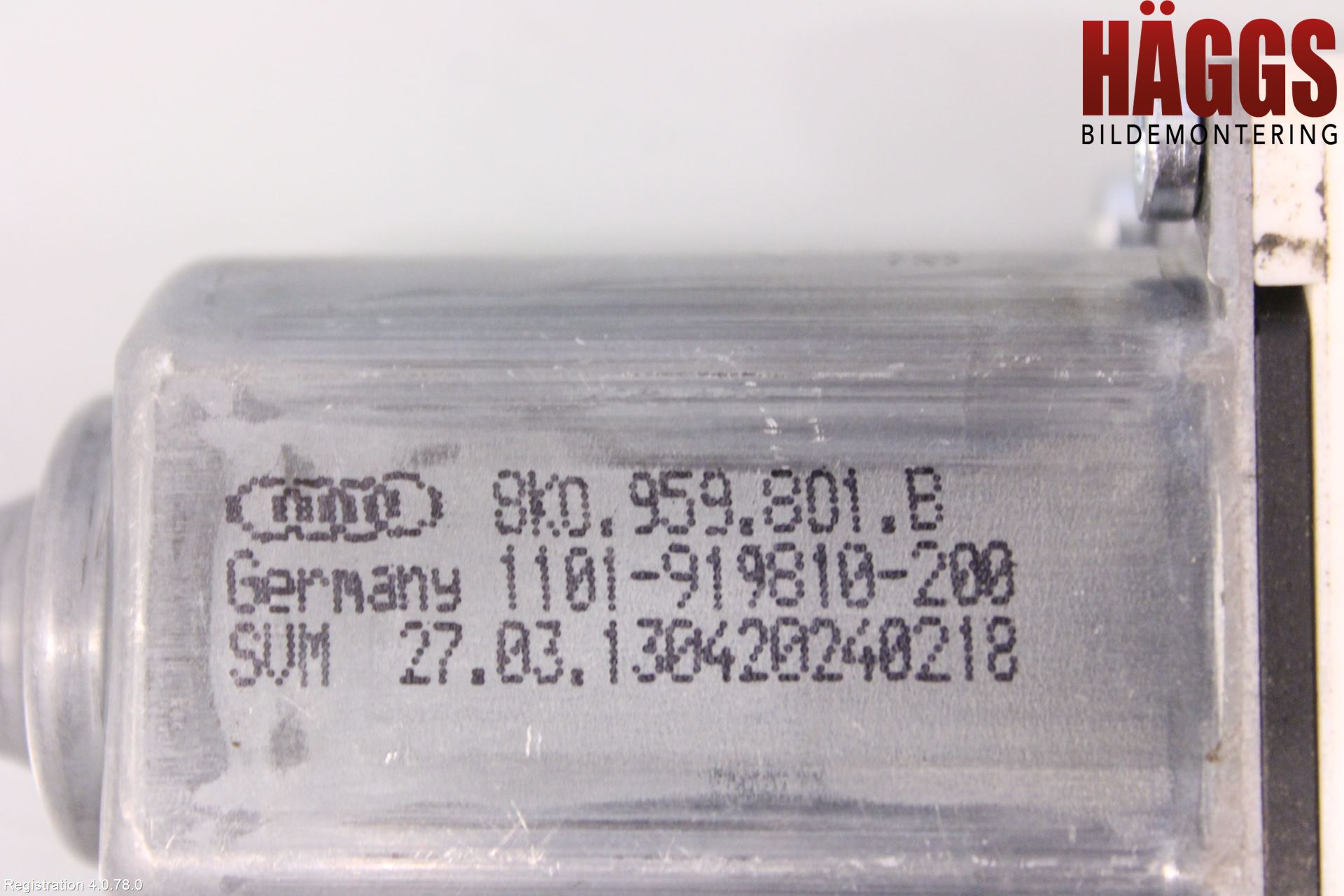 Audi A6/S6 4G 11-18 Fönsterhissmotor