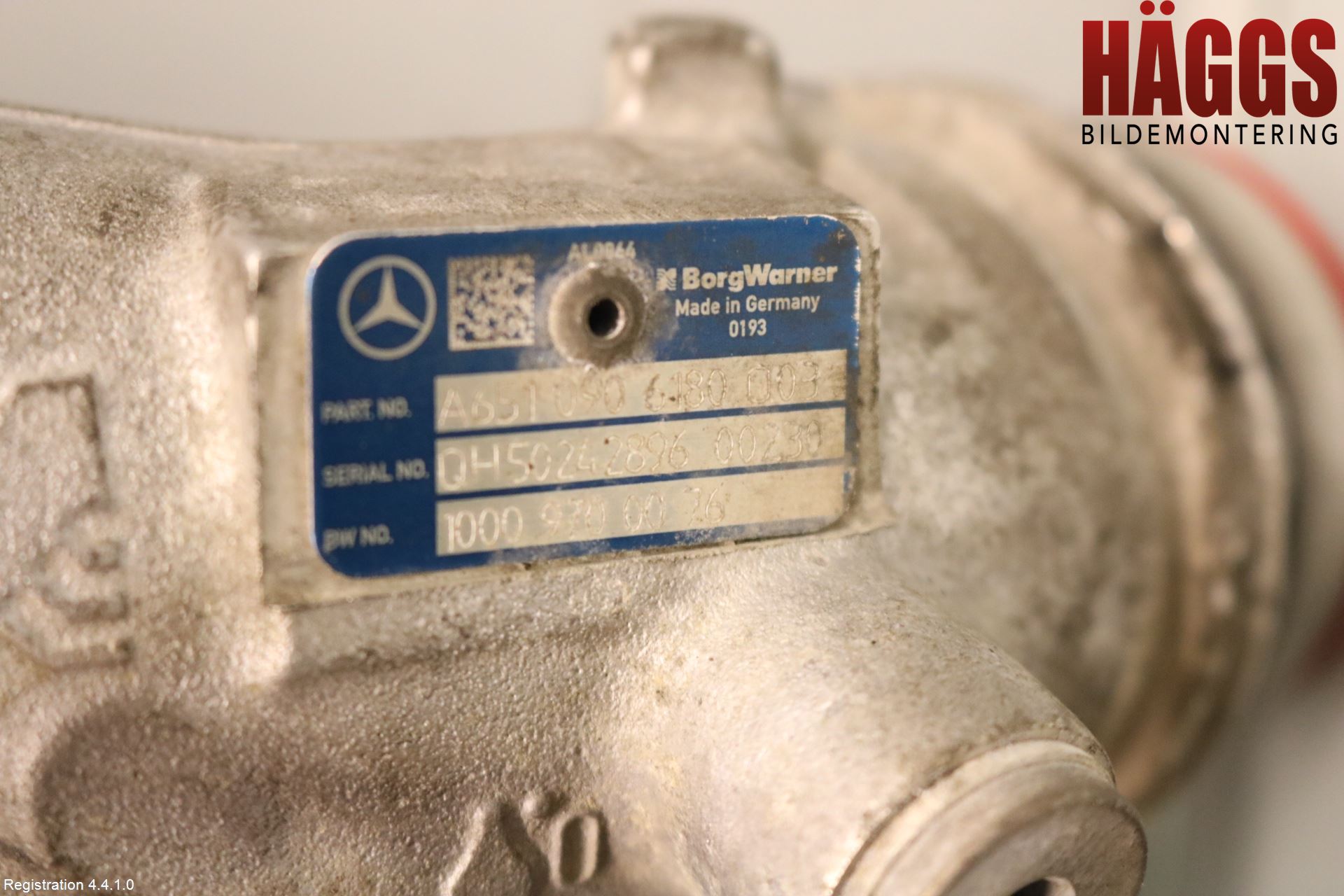 Mercedes-Benz MB E-KLASS (W212) 09-16 Turboaggregat