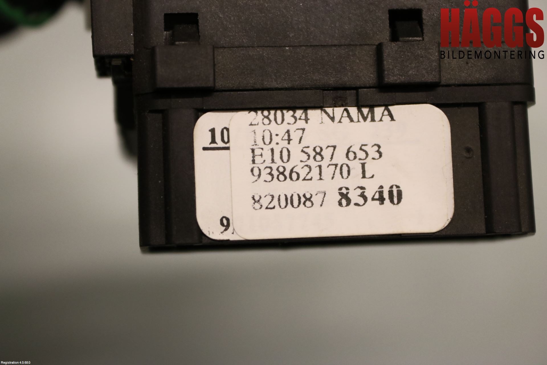 Opel VIVARO 01-14 Spak Torkar-Spolomk