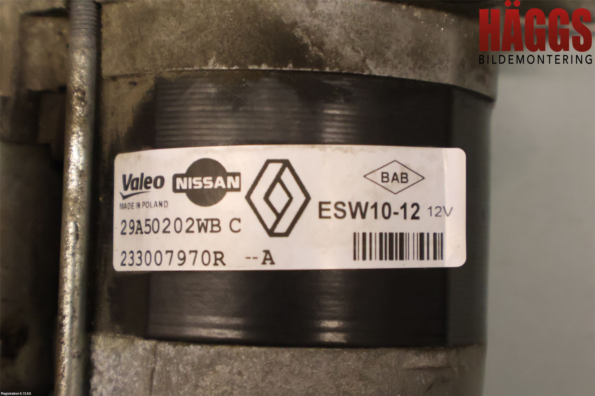 Renault CAPTUR 13-19 Startmotor
