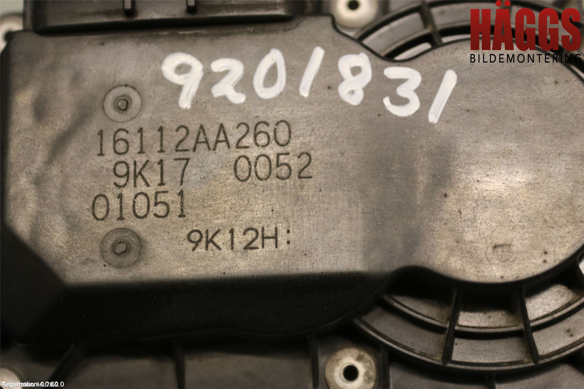 Subaru FORESTER SH  08-13 Injspjällhus