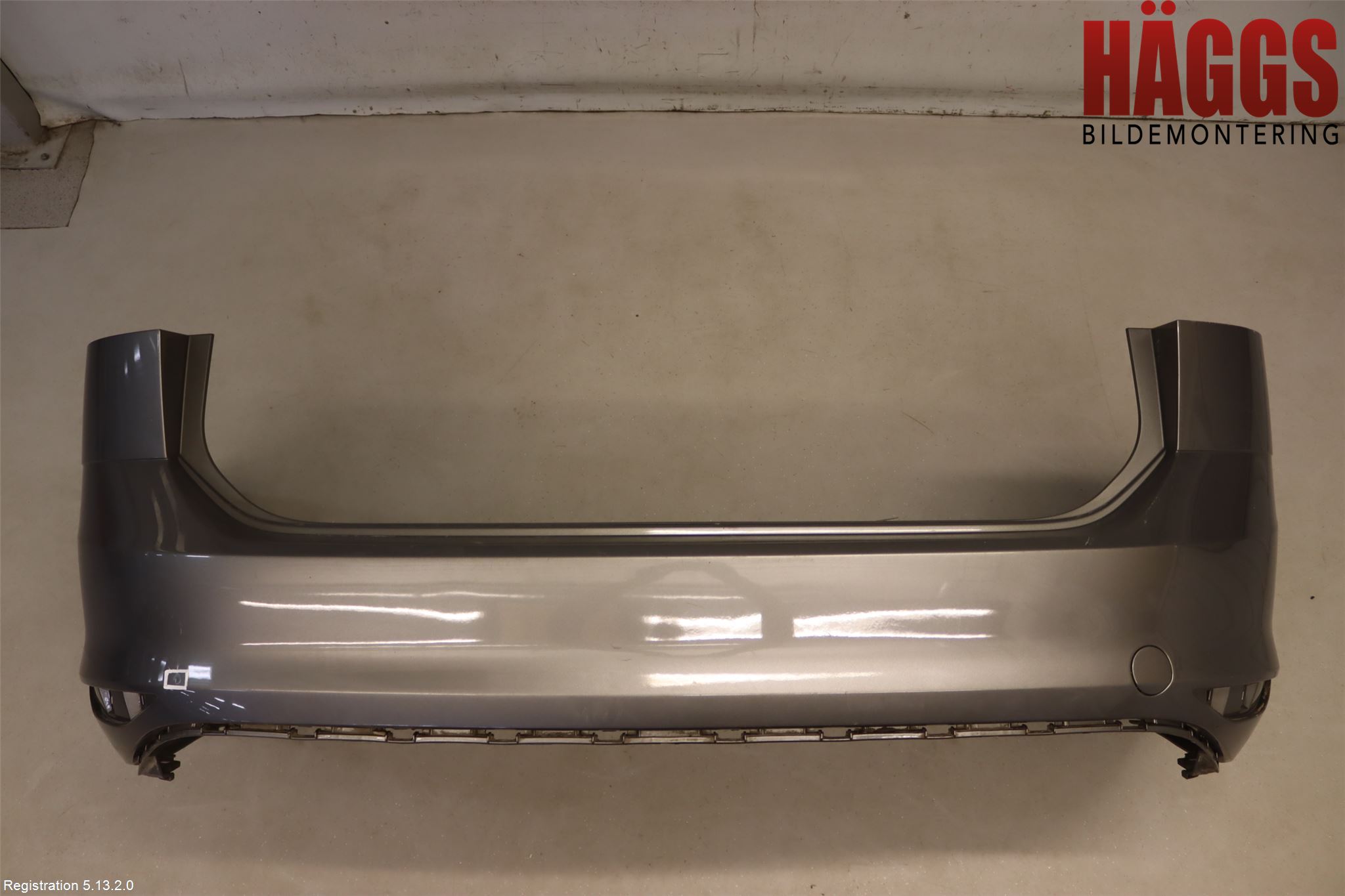 Volkswagen VW GOLF / E-GOLF VII 13-20 Stötfångarbeklädnad Bak