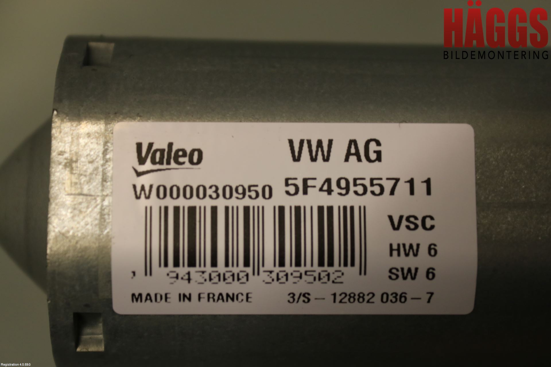 Skoda FABIA 15-21 Torkarmotor Baklucka