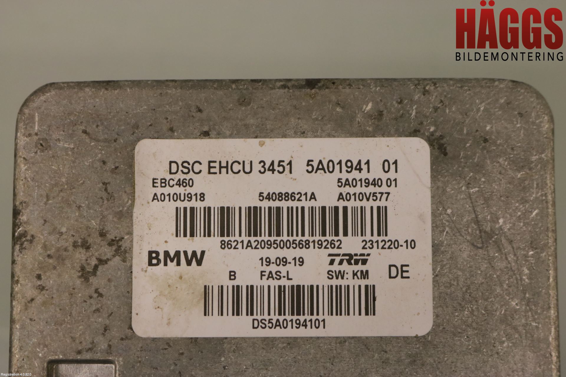 BMW X3 G01 18- Abs Hydraulaggregat