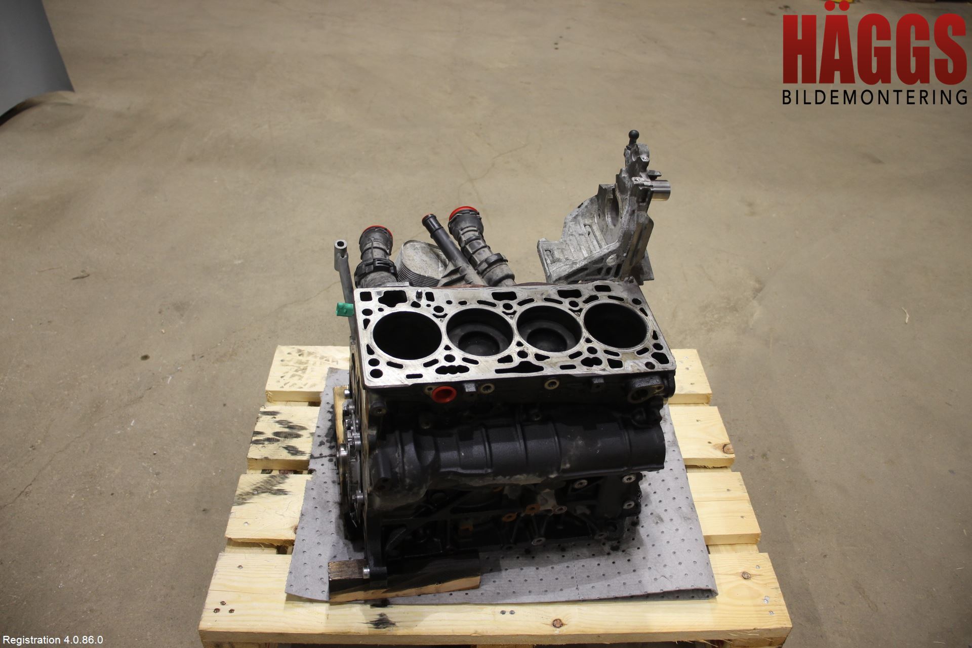 Volkswagen VW PASSAT 15-19 Motorblock