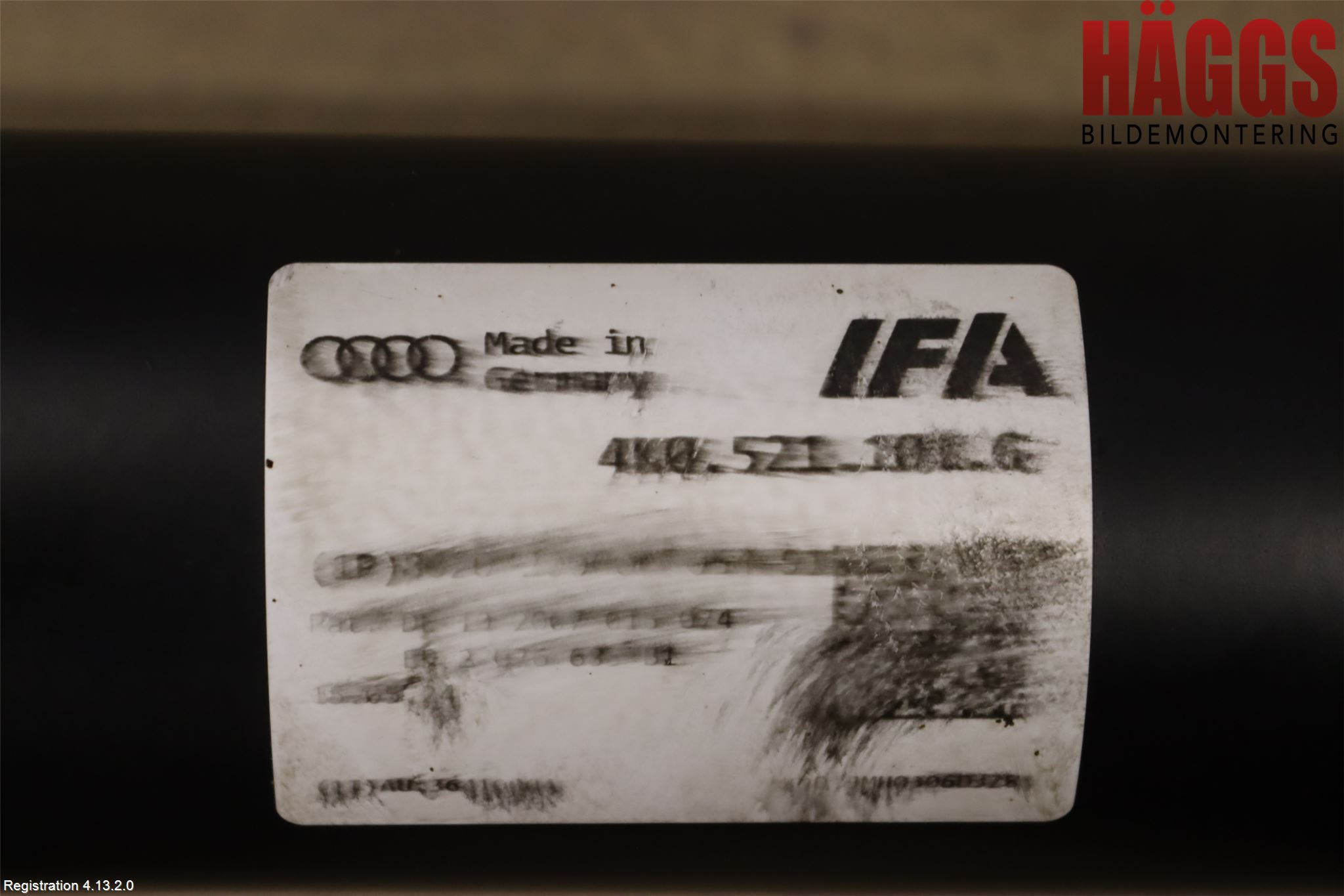Audi A6 F2/C8 19- Mellanaxel Komp