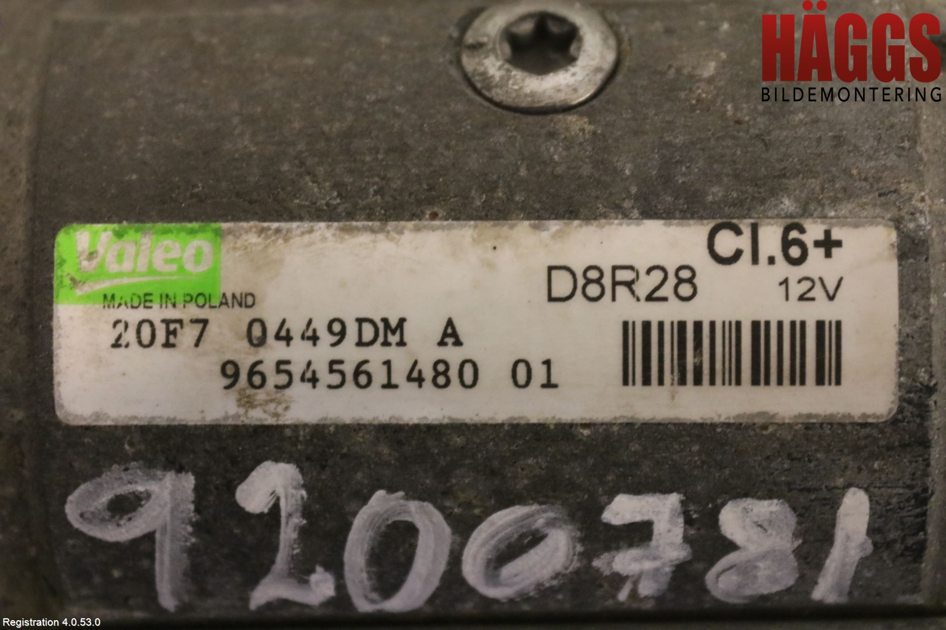 Mitsubishi OUTLANDER 07-12 Startmotor Diesel