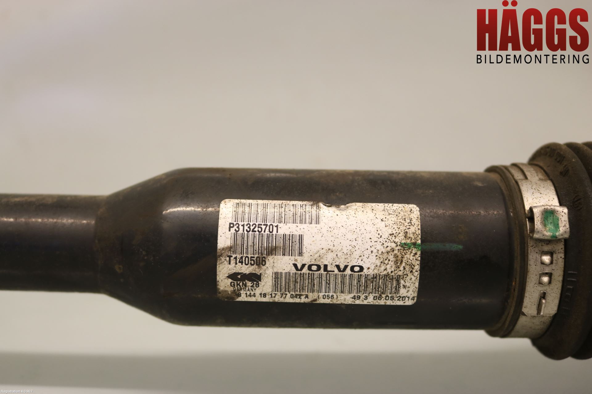Volvo XC60 14-17 Drivaxel Fram Vänster