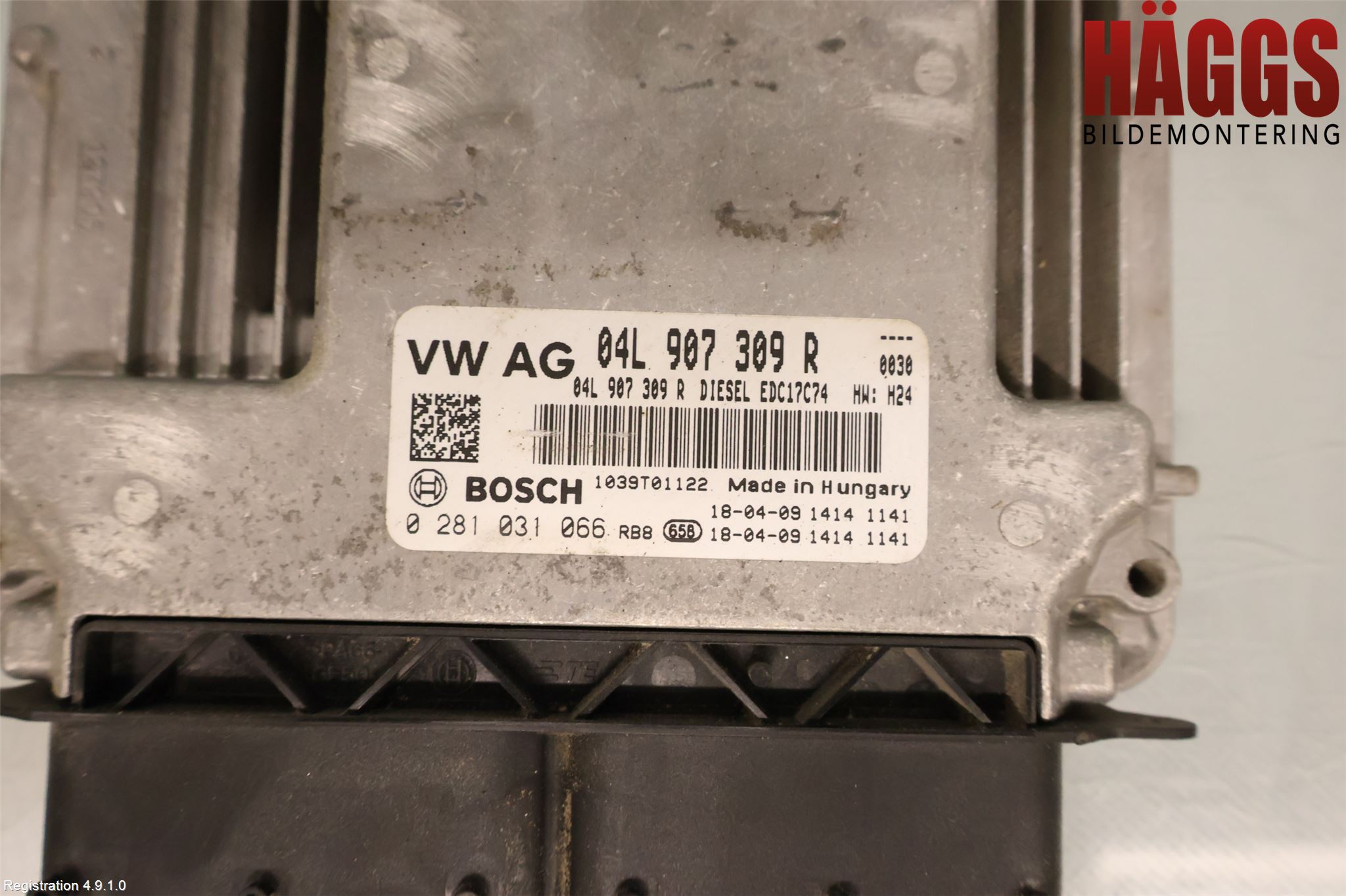 Volkswagen VW GOLF / E-GOLF VII 13-20 Styrenhet Inspump Diesel