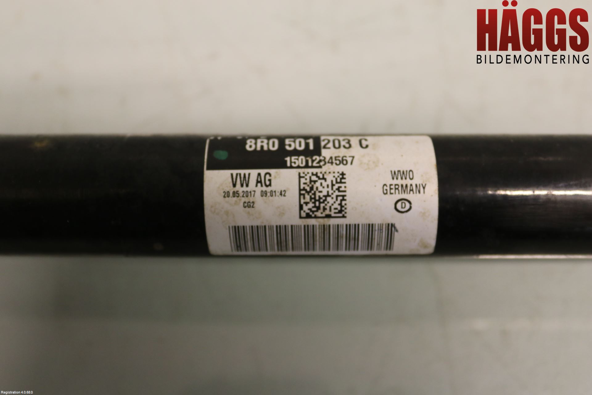 Audi A6/S6 4G 11-18 Drivaxel Bak Vänster