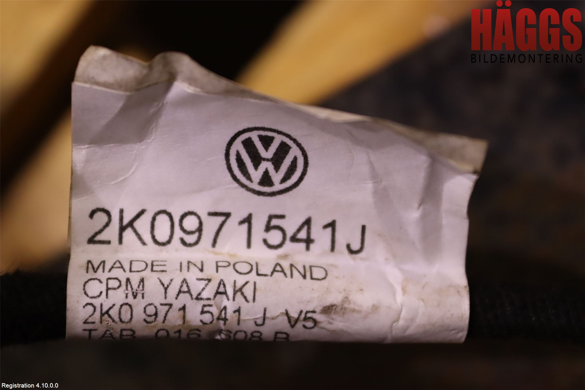 Volkswagen VW CADDY 11-15 Dragkrok