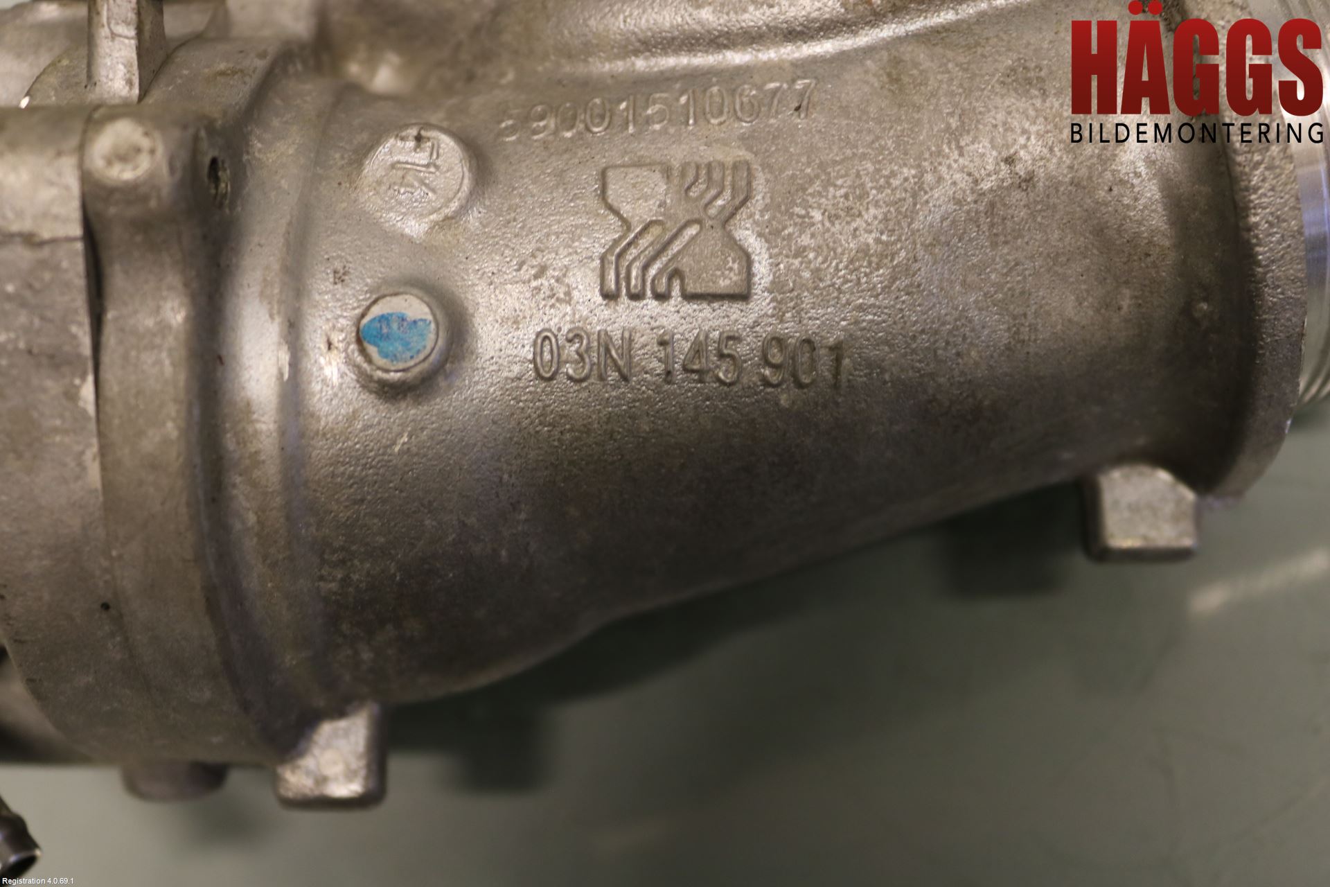 Volkswagen VW PASSAT 15-19 Laddluft-Intercoolerrör