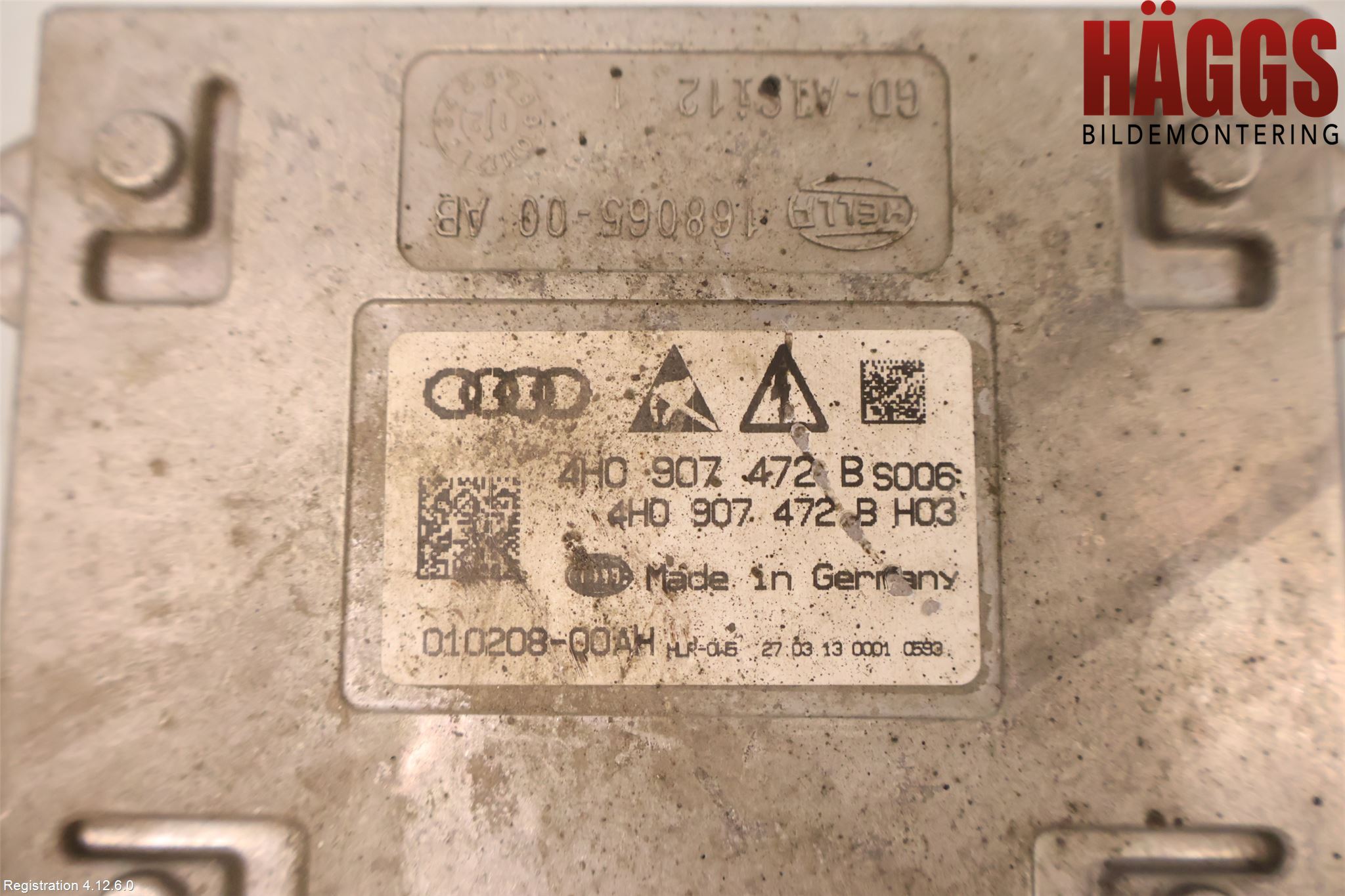 Audi A6 ALLROAD 12-18 Styrenhet Strålkastare