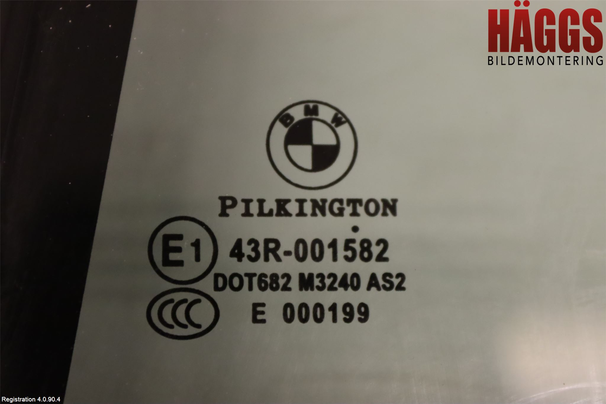 BMW 5 F10/F11/F18 09-17 Dörruta Bak Lilla Vä
