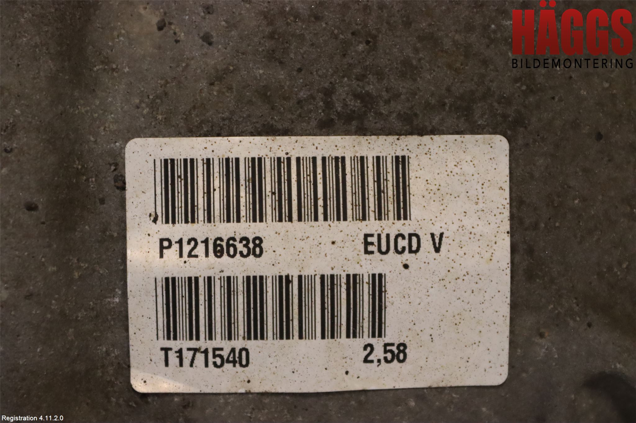Volvo XC70 08-13 Bakväxel-Diff