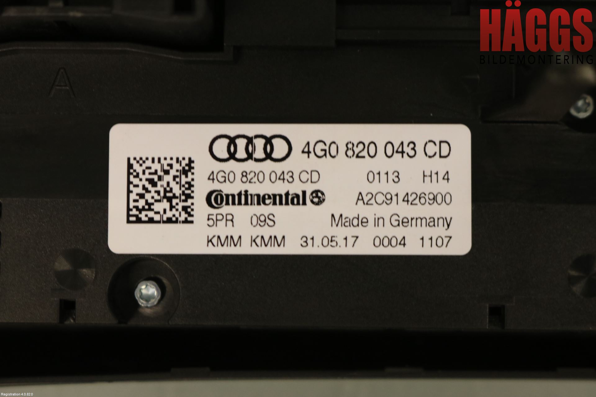 Audi A6 ALLROAD 12-18 Ac Styrenhet Ac Manöveren