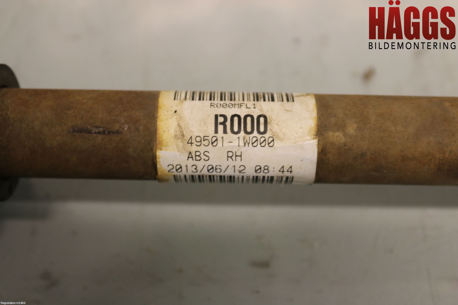 Kia RIO 12-16 Drivaxel Fram Höger