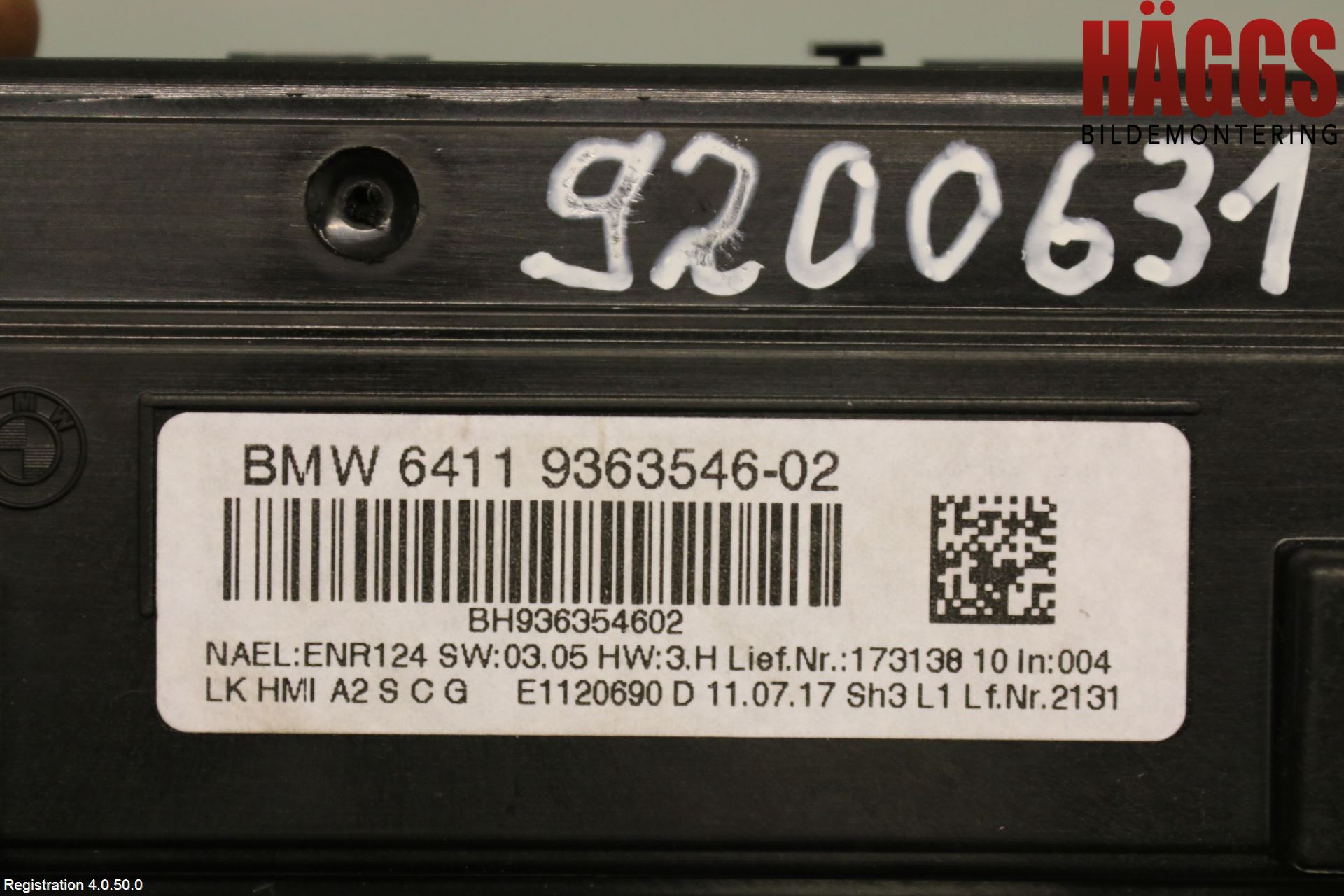 BMW 3 GT F34 13-19 Ac Styrenhet Ac Manöveren