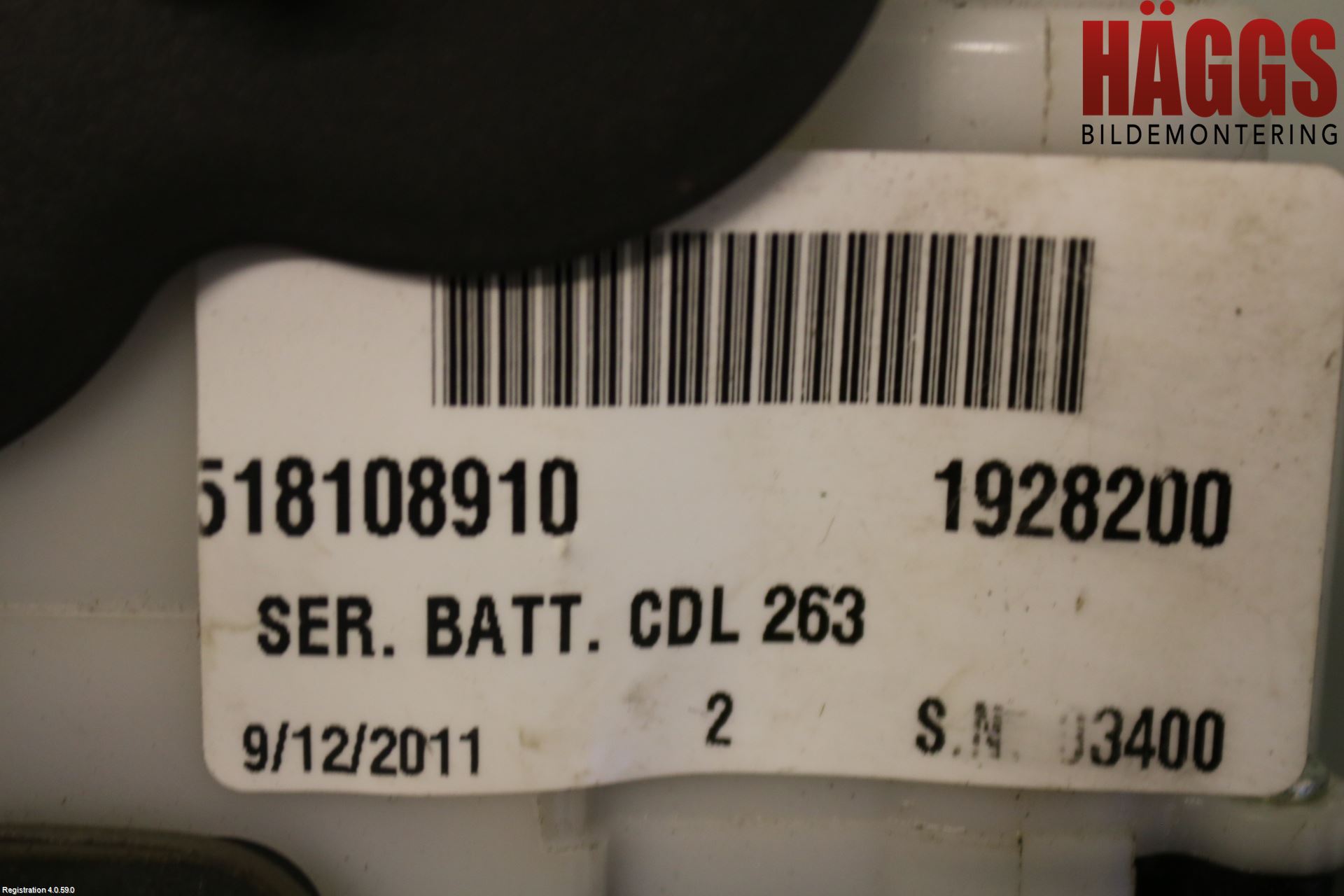 Opel COMBO D 12-18 Låskista Baklucka