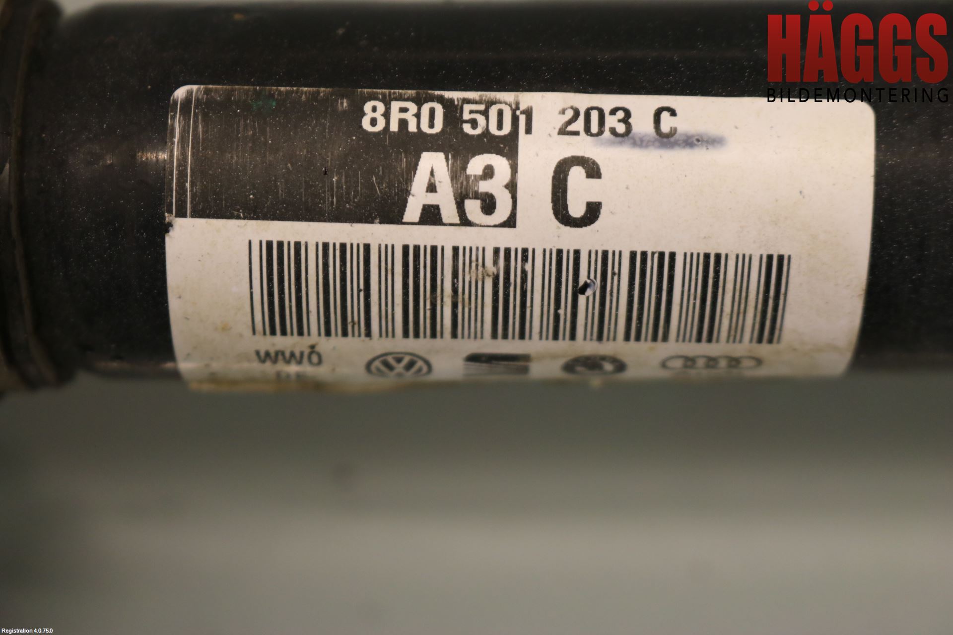 Audi A6 ALLROAD 12-18 Drivaxel Bak Höger