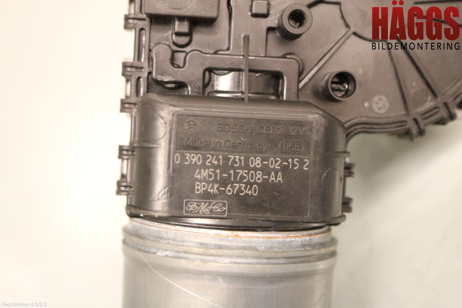 Ford FOCUS 08-11 Torkarmotor Vindruta