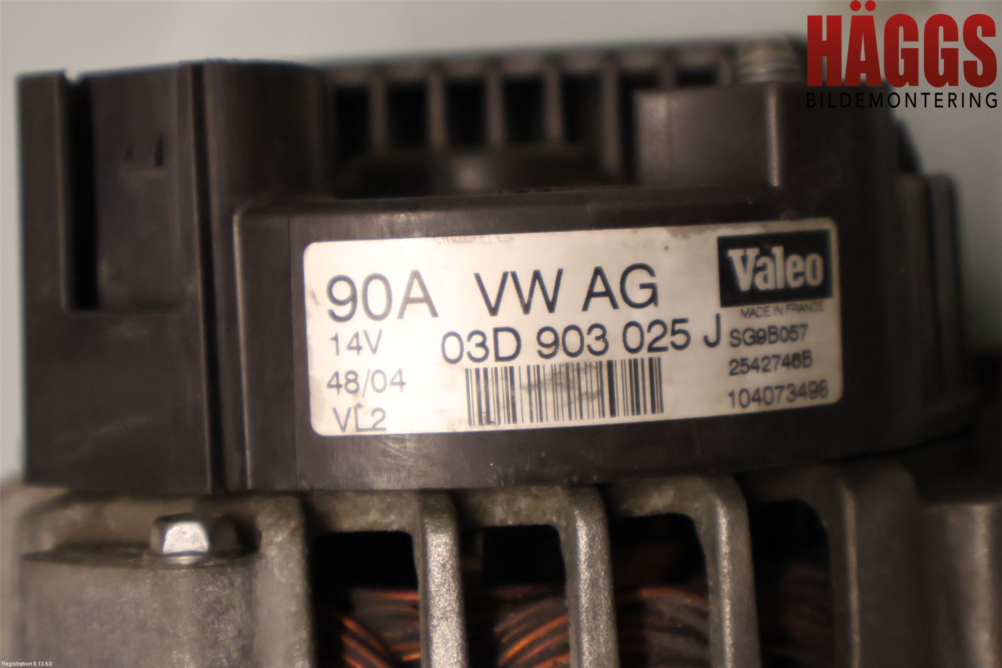 Skoda FABIA 07-14 Generator