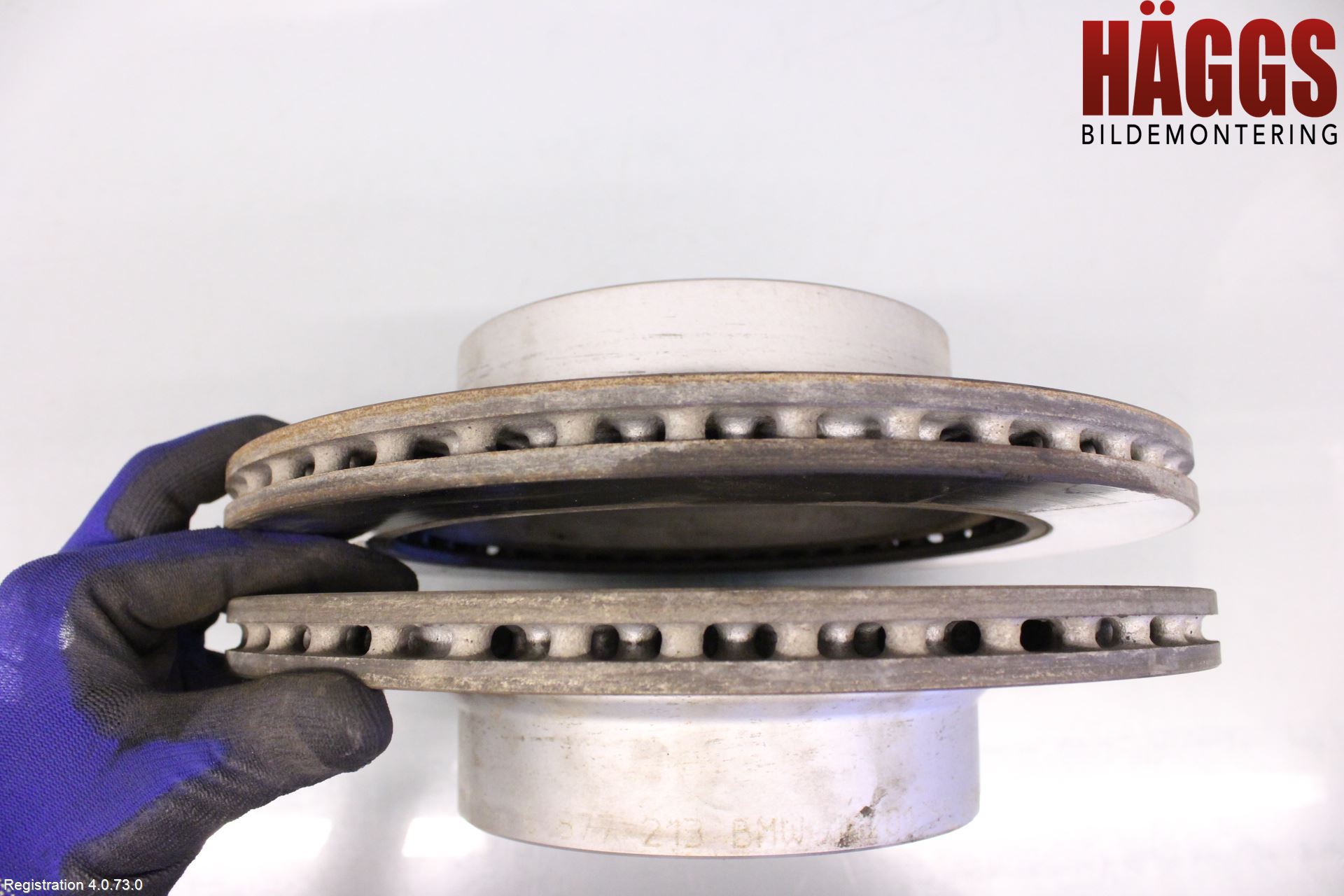 BMW 3 G20/G21/G80/G81 19- Bromsskiva Bak