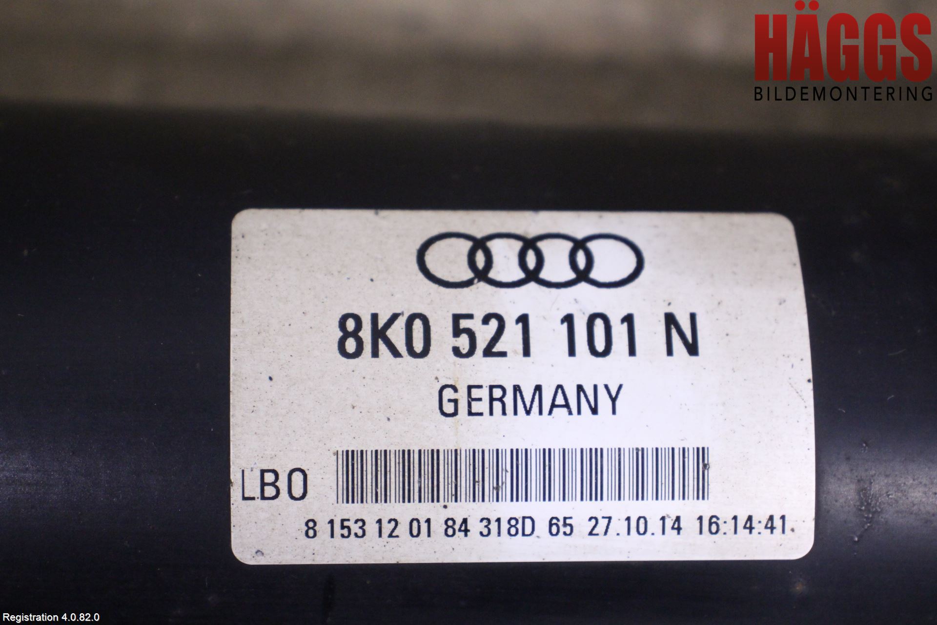 Audi A5 07-16 Mellanaxel Komp
