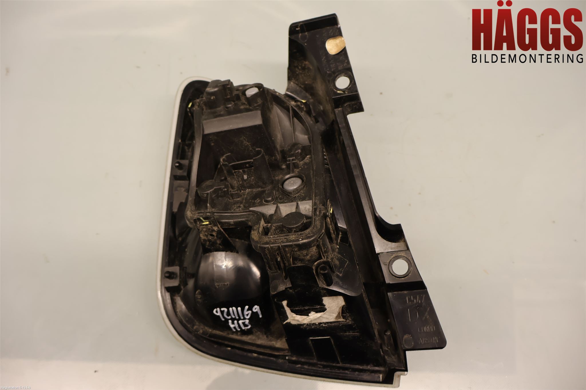 Fiat 500 07- Bakljus Höger