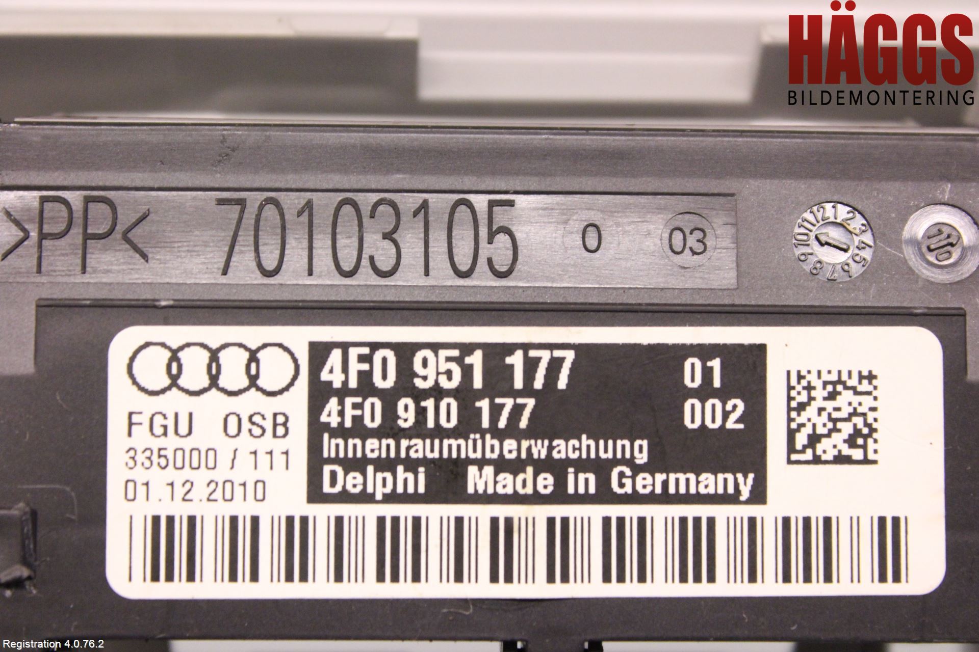 Audi Q7/SQ7 Innerbelysning