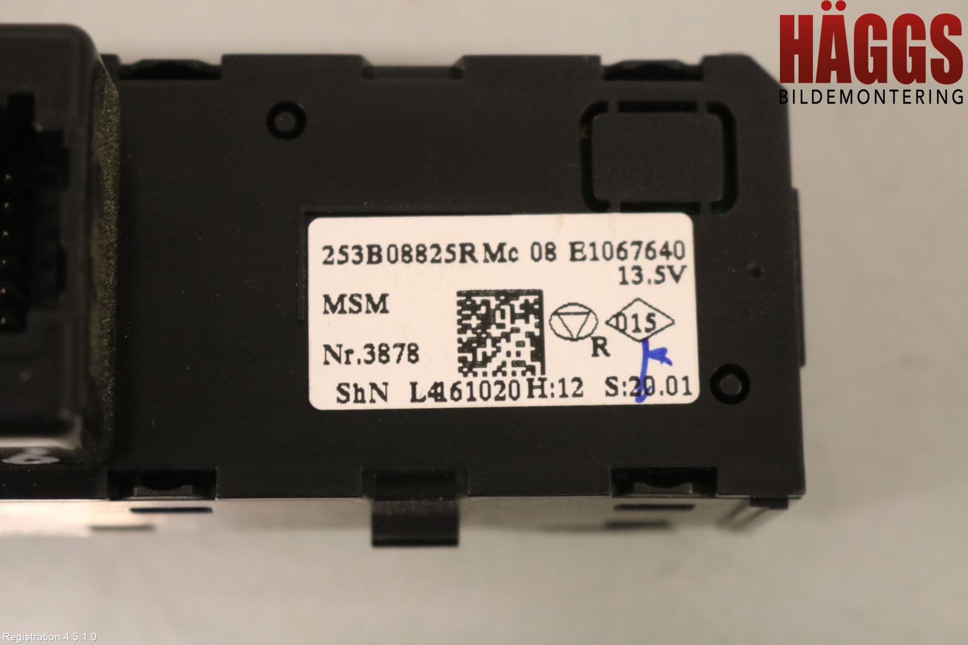 Renault TRAFIC/E-TECH 15- Spak-Rattreglage Radio