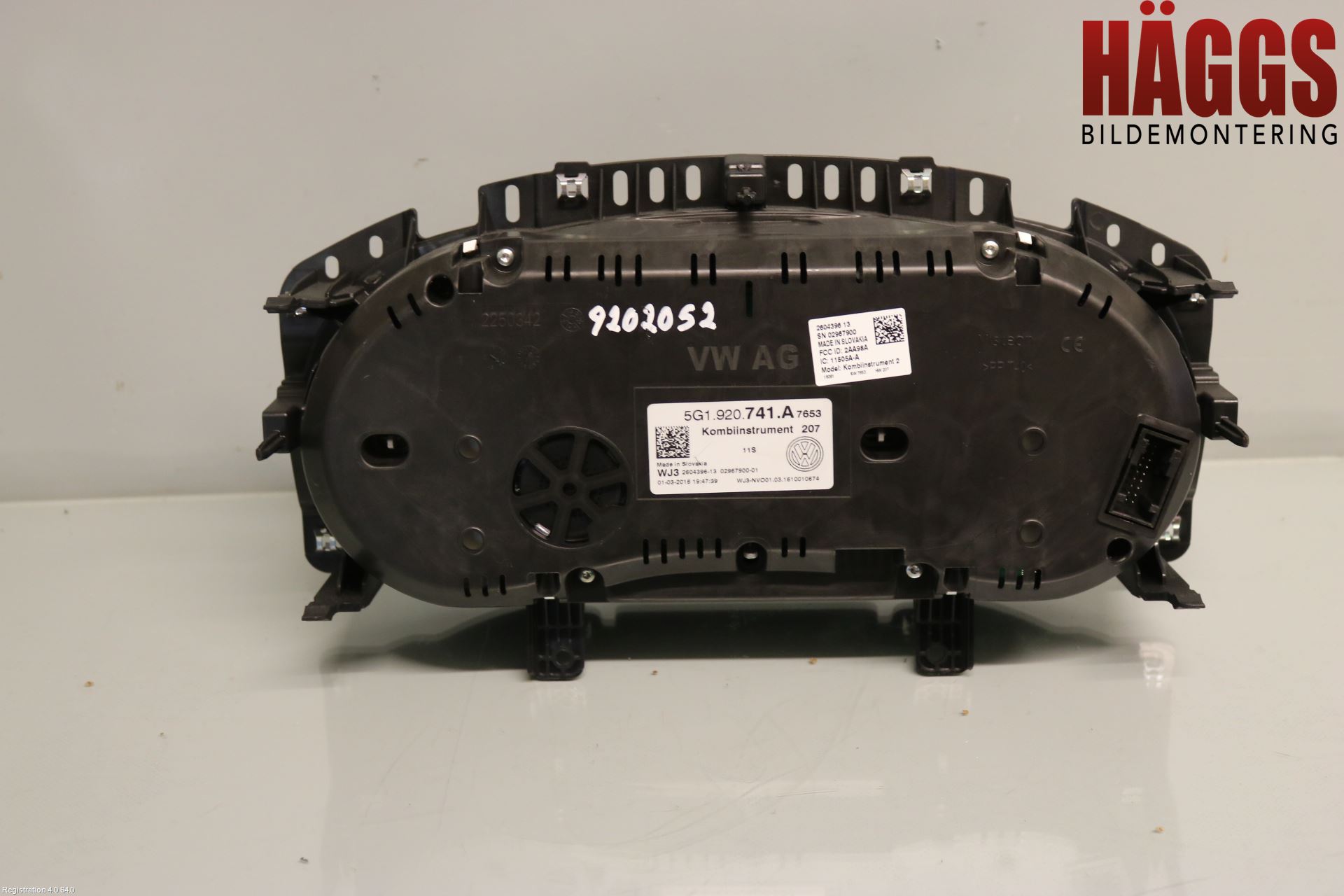 Volkswagen VW GOLF / E-GOLF VII 13-20 Instrument Komb