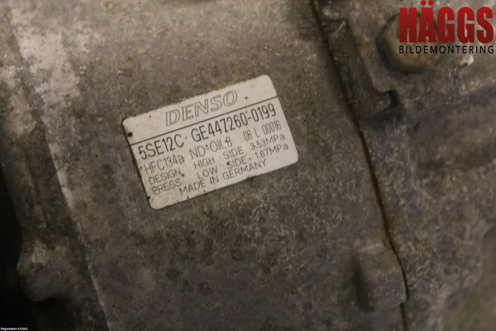 Toyota COROLLA VERSO 04-07 Ac Kompressor