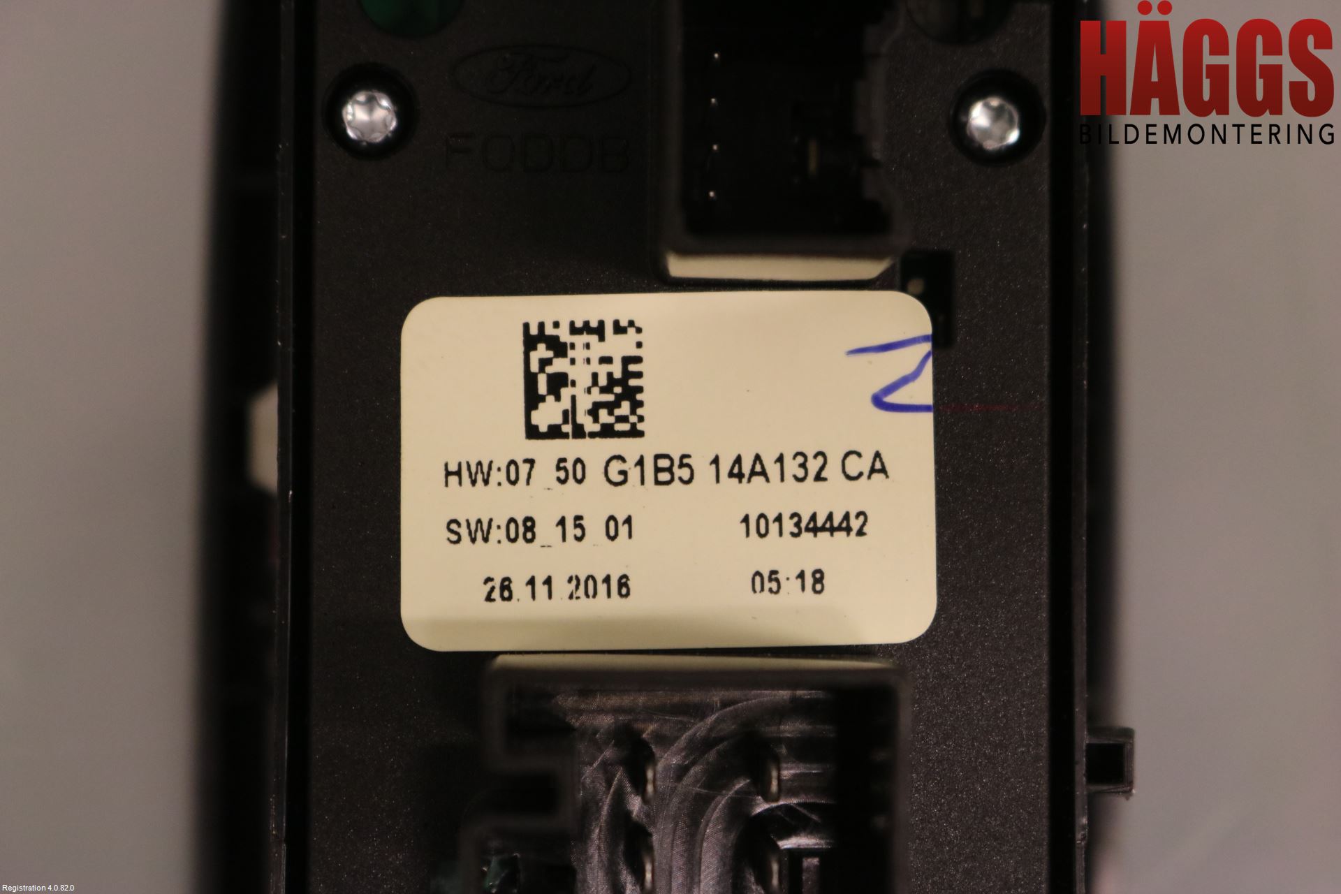 Ford KA+ 16-20 Strömställare Elhiss