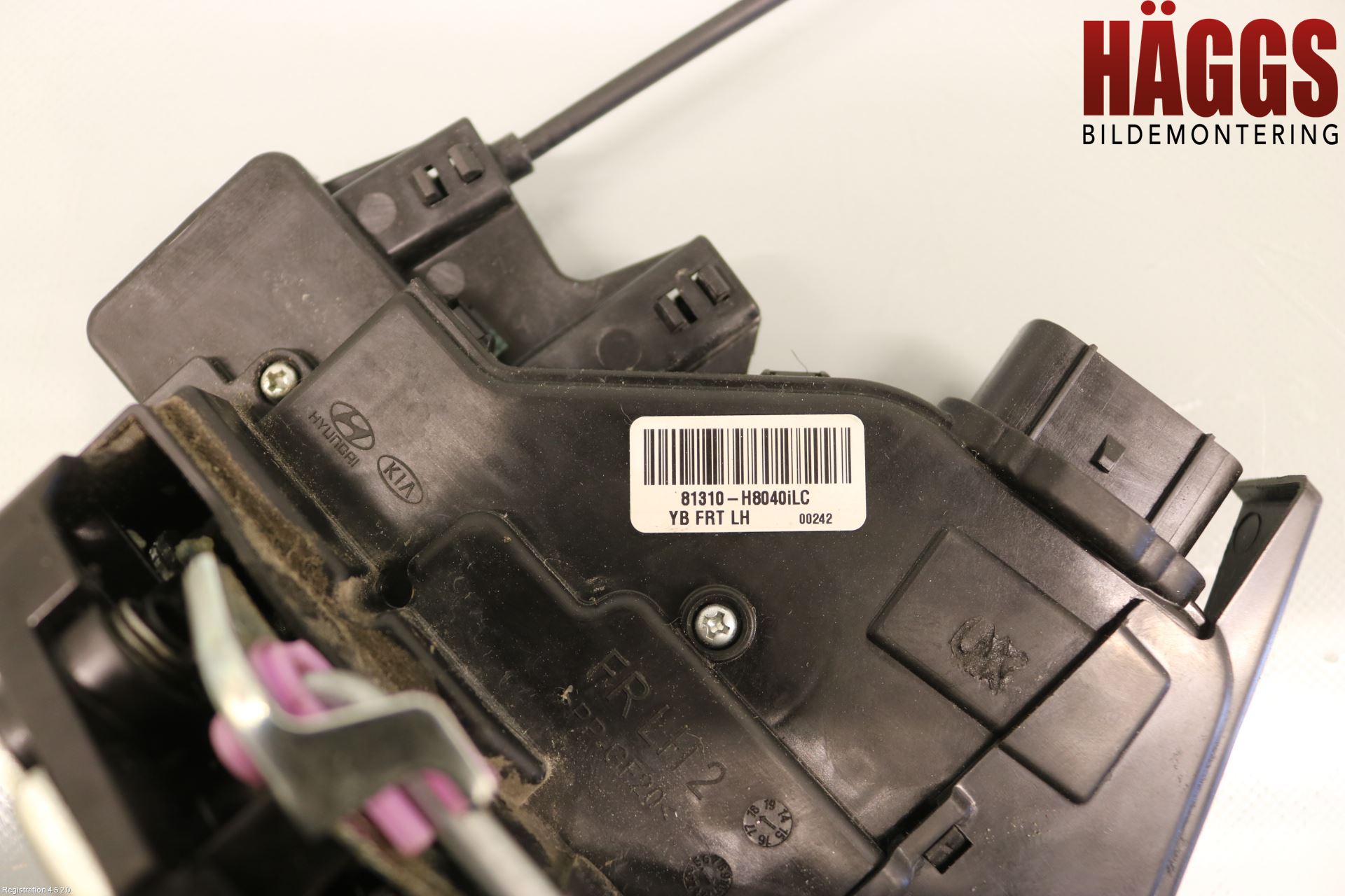 Kia RIO 17- Låskista-Dörrlås