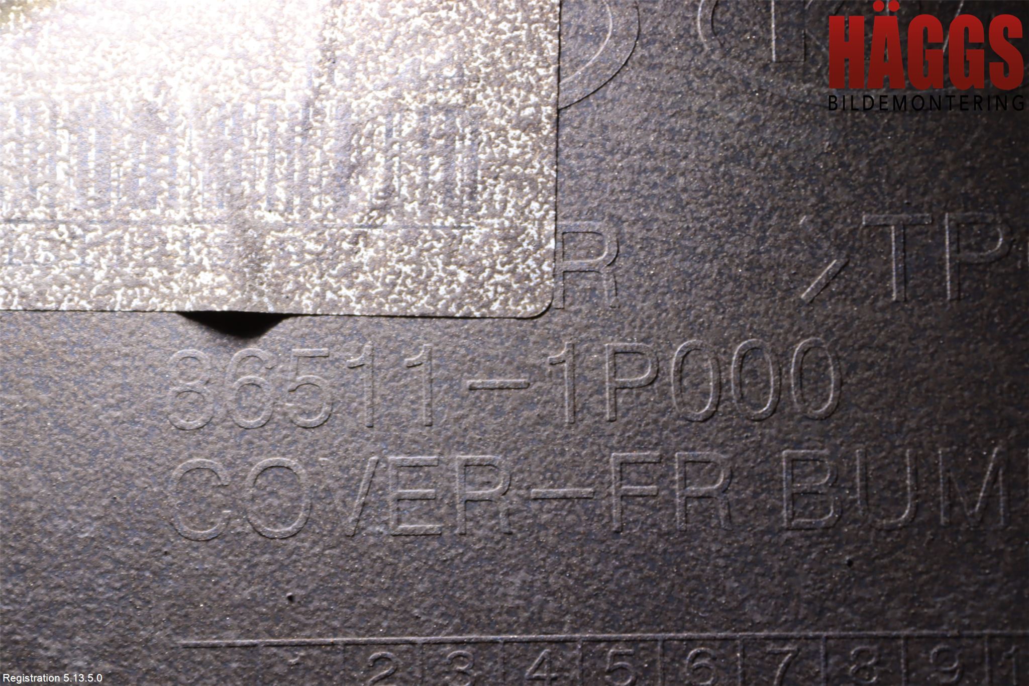 Kia VENGA 10-19 Stötfångarbeklädnad Fram