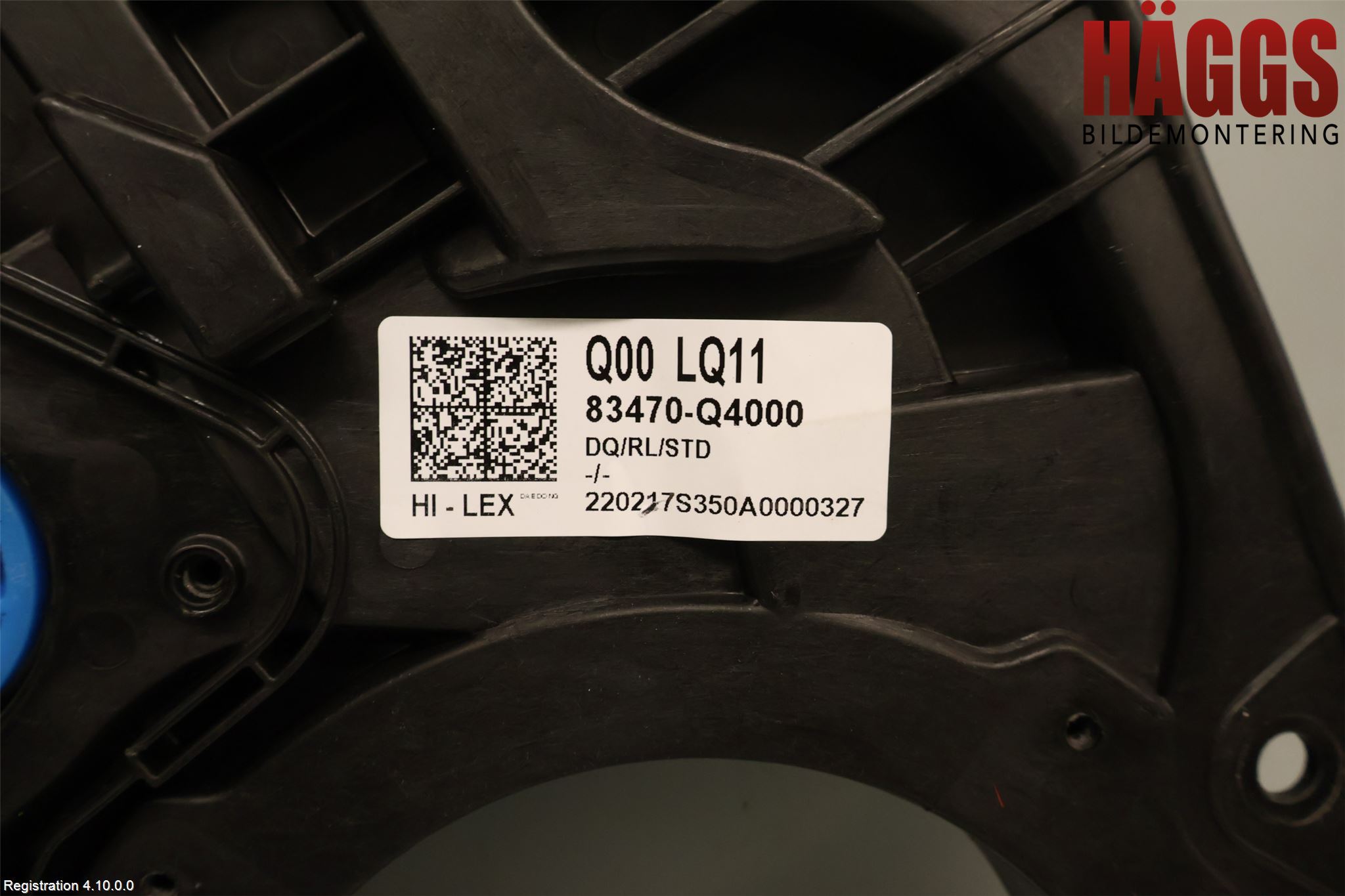 Kia NIRO (DE) 17-22 Fönsterhissmekanism