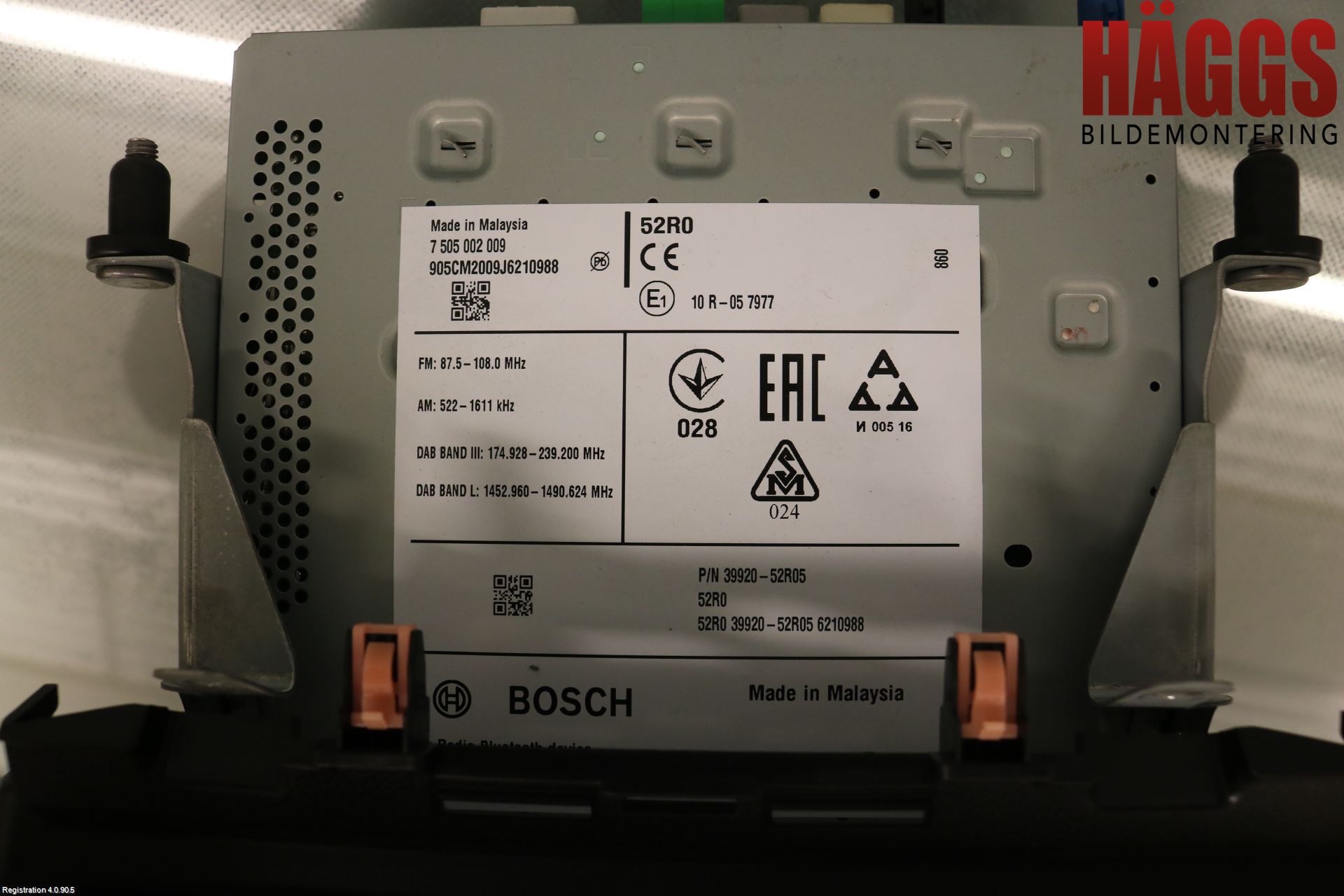 Suzuki SWIFT 17-24 Cd Radio - Multimediapanel
