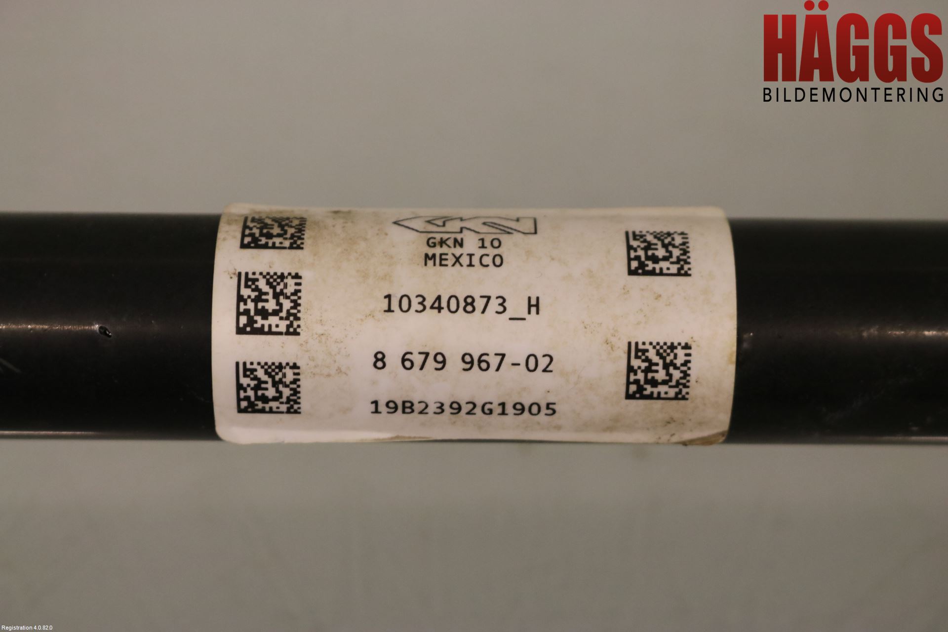 BMW X3 G01 18- Drivaxel Bak Vänster