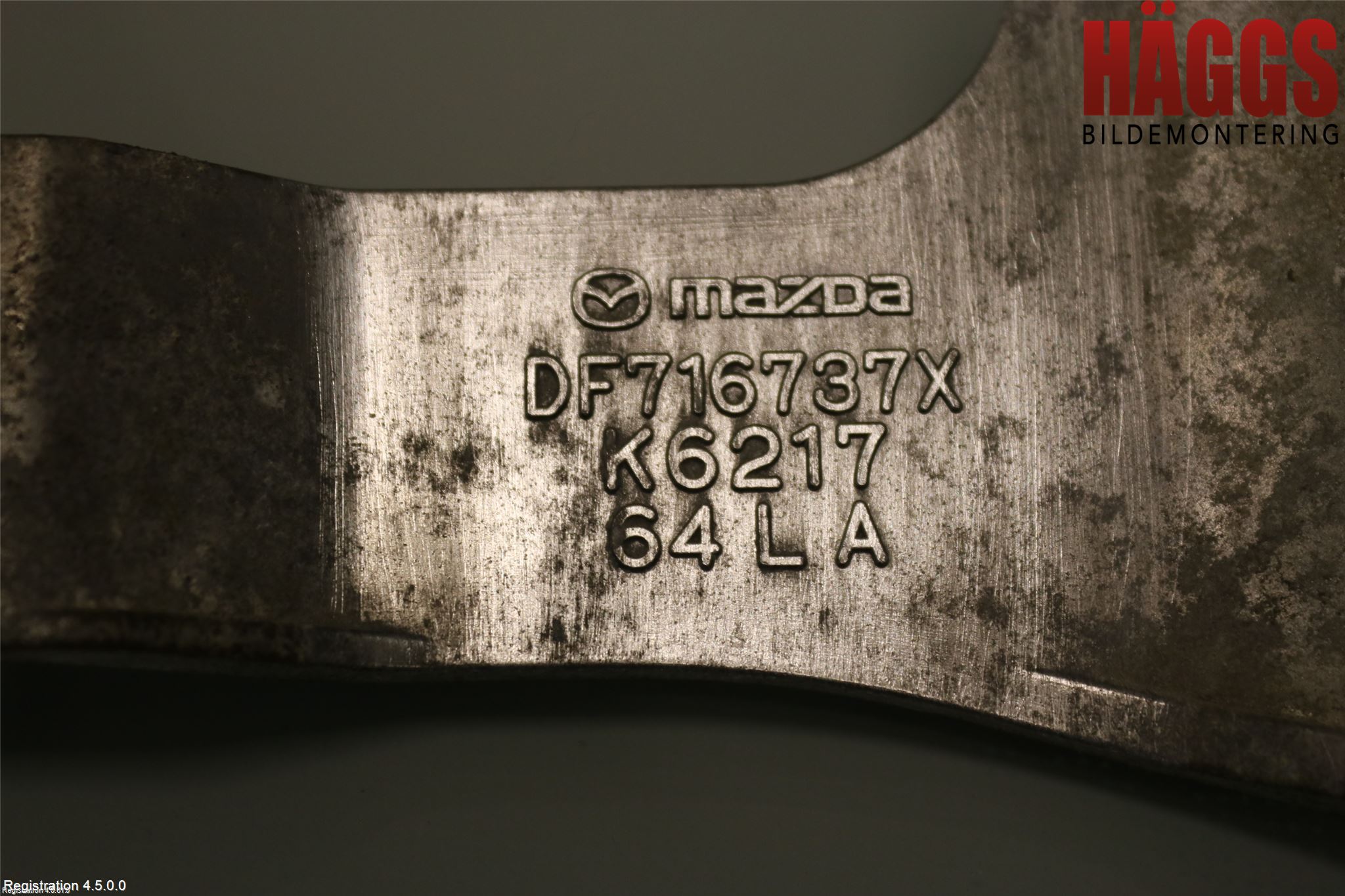 Mazda 2 (DE) 08-15 Torkarmekanism Vindruta