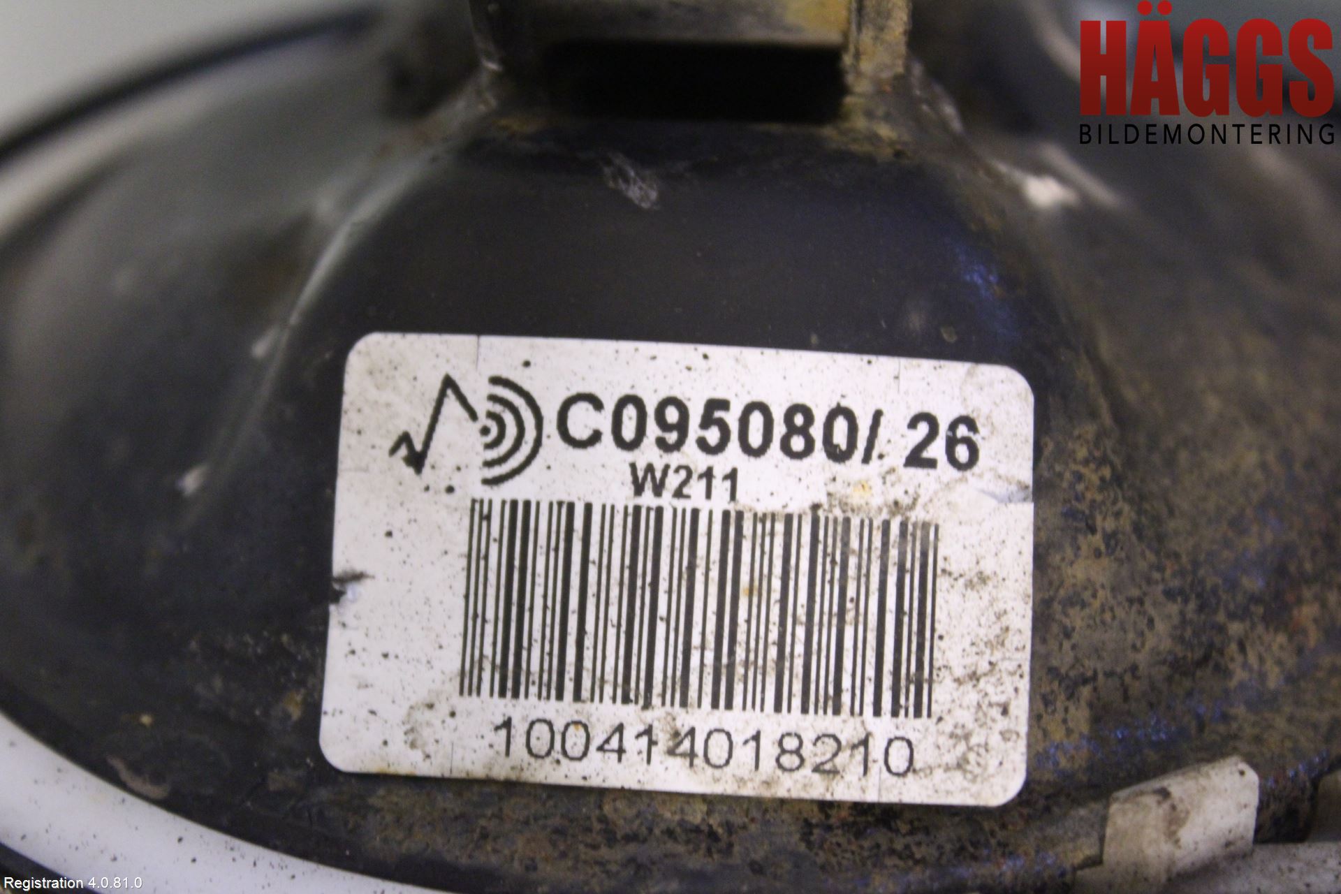Mercedes-Benz MB CLS (C219) 03-11 Nivå-Luftfjädring Bälg