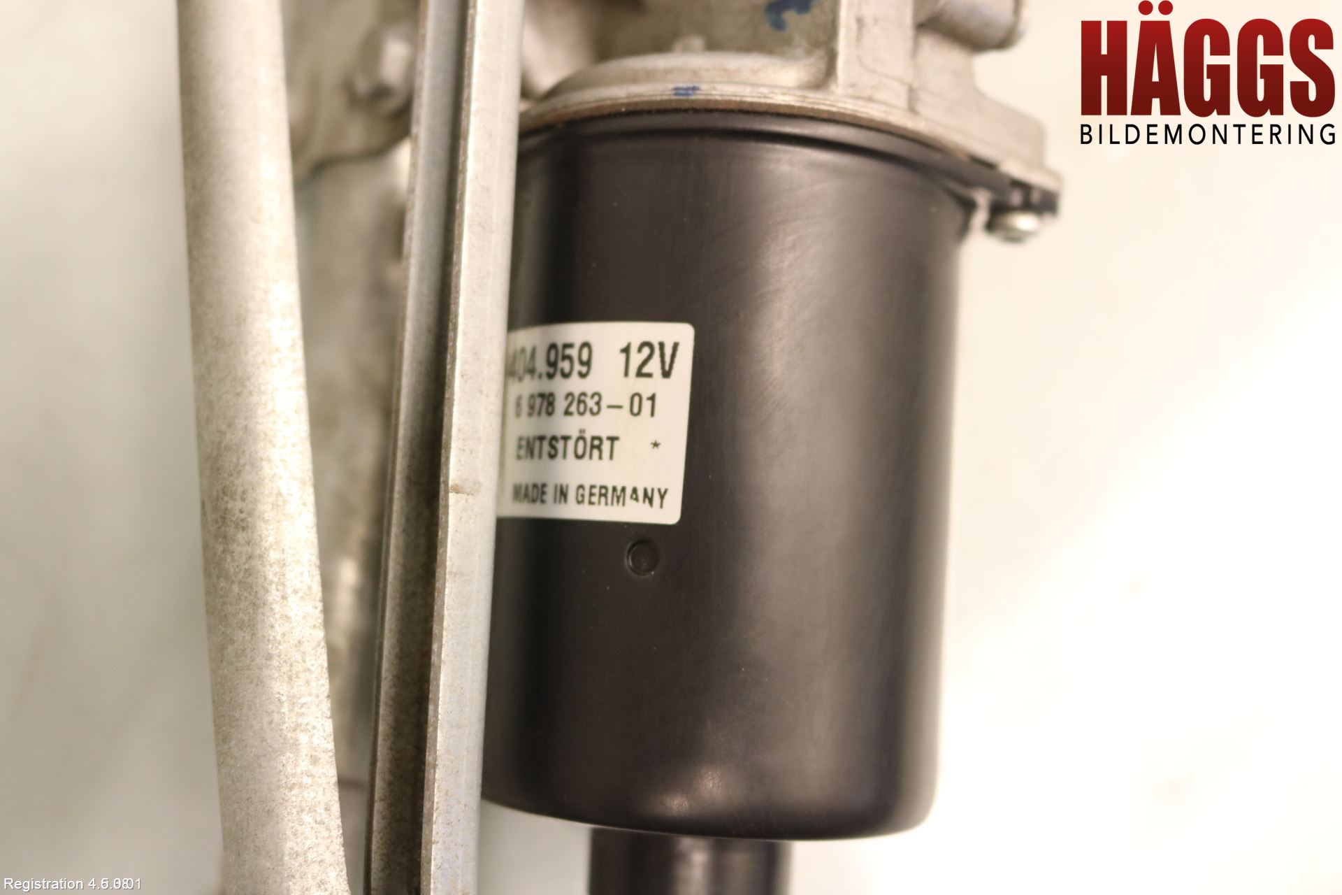 BMW 3 E90/91 SED/TOU 05-12 Torkarmotor Vindruta