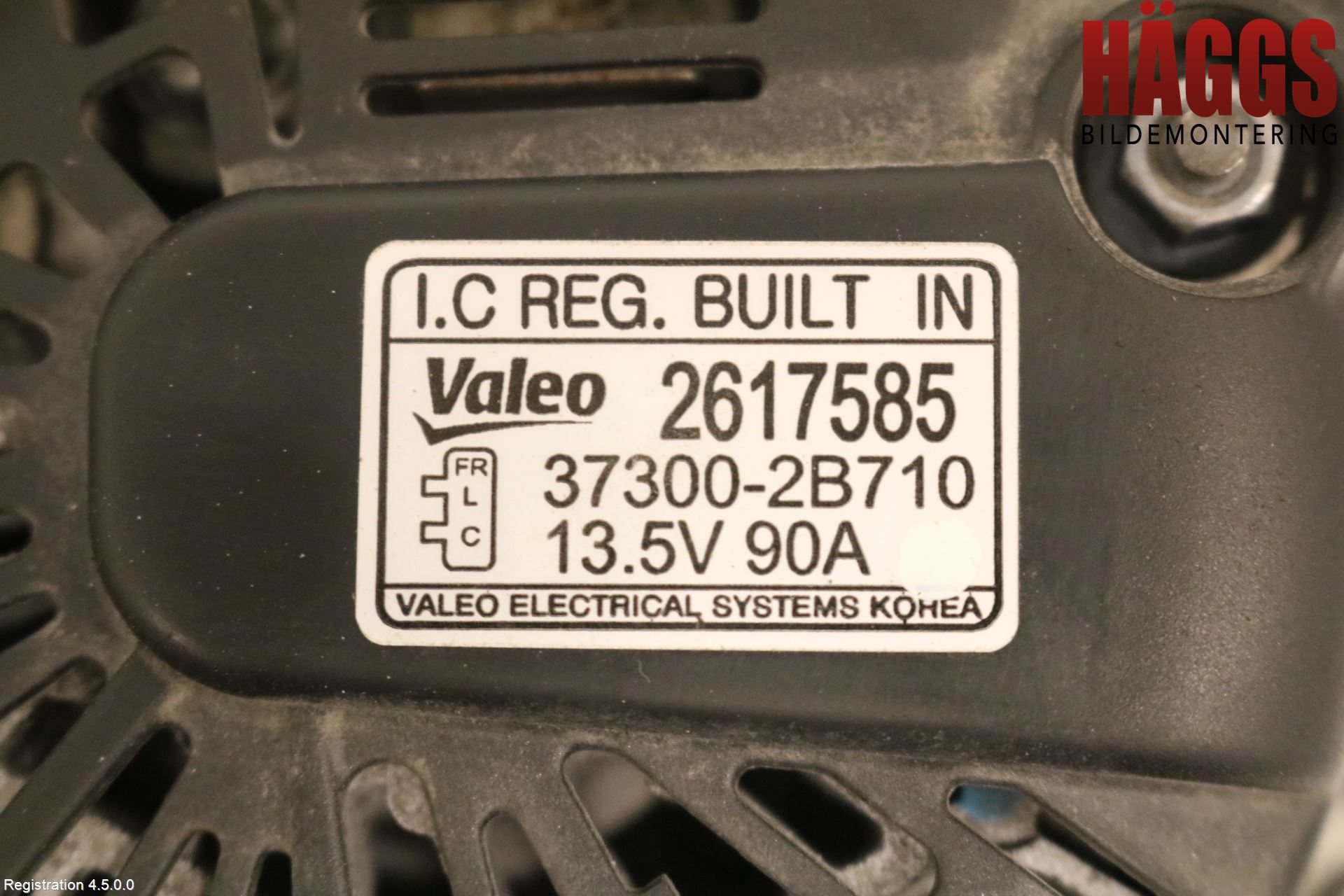 Kia VENGA 10-19 Generator