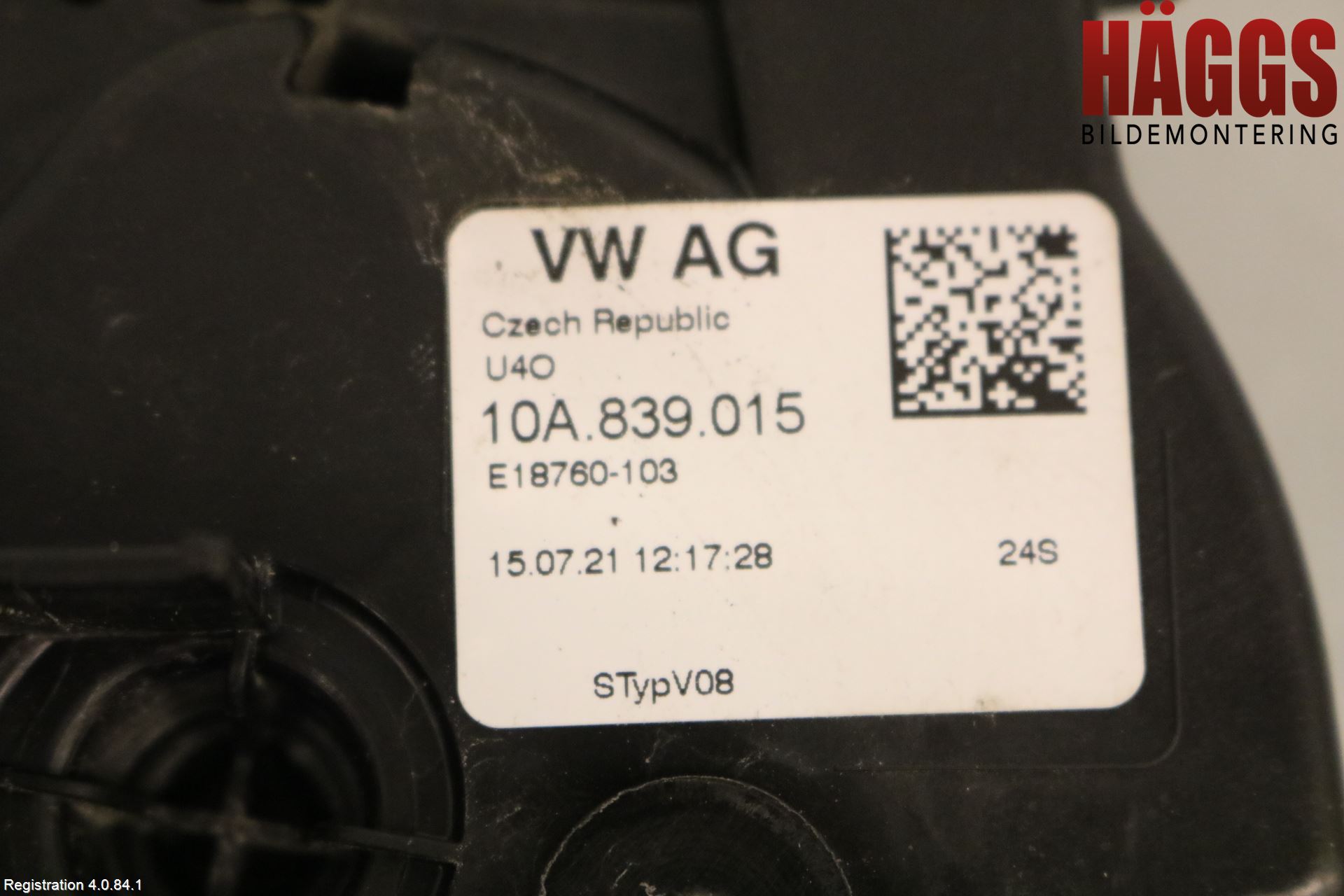Volkswagen VW ID.3 21- Låskista-Dörrlås