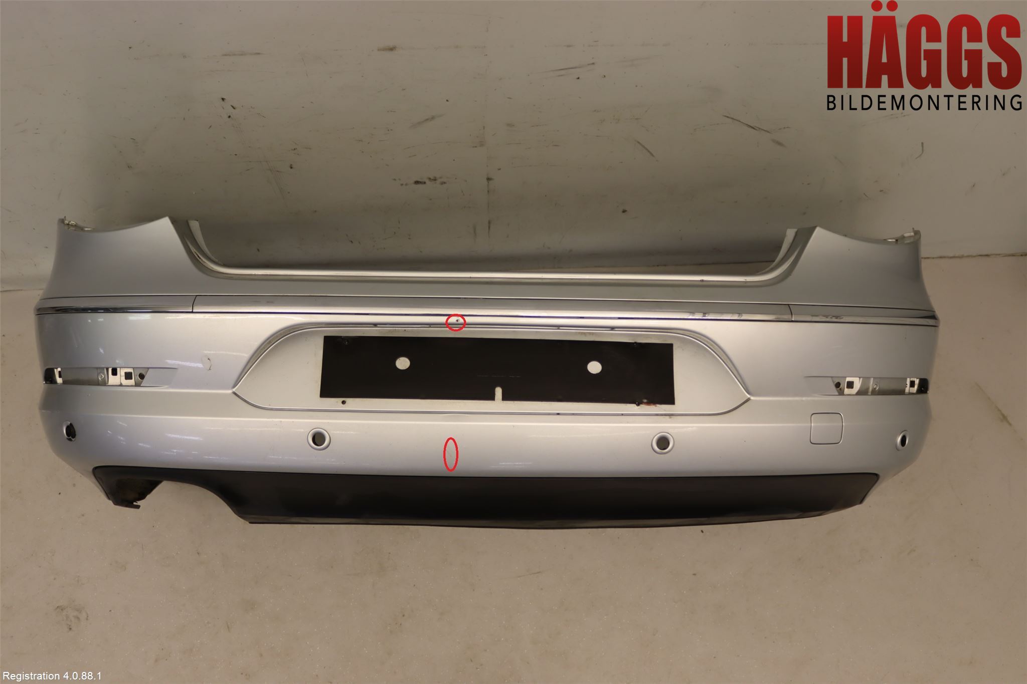Volkswagen VW PASSAT CC 08-16 Stötfångarbeklädnad Bak
