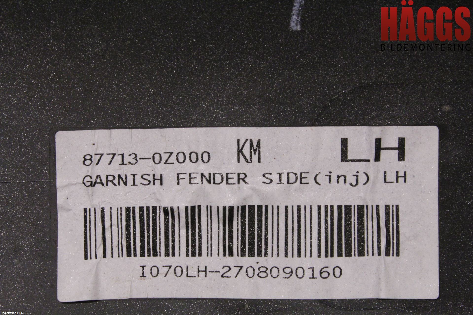 Kia SPORTAGE (JE) 05-10 Skärmbreddare