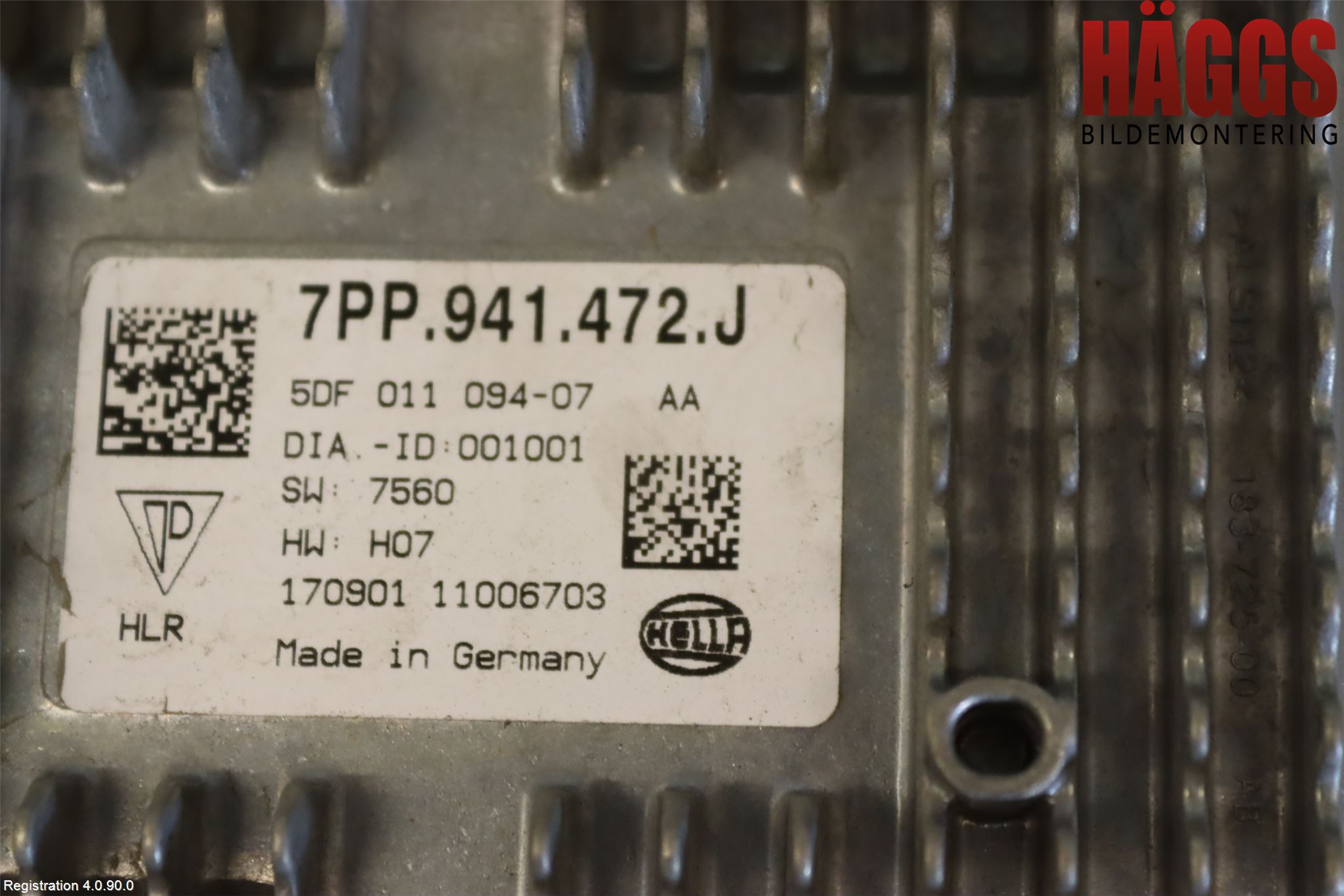 Audi A6/S6 4G 11-18 Styrenhet Strålkastare